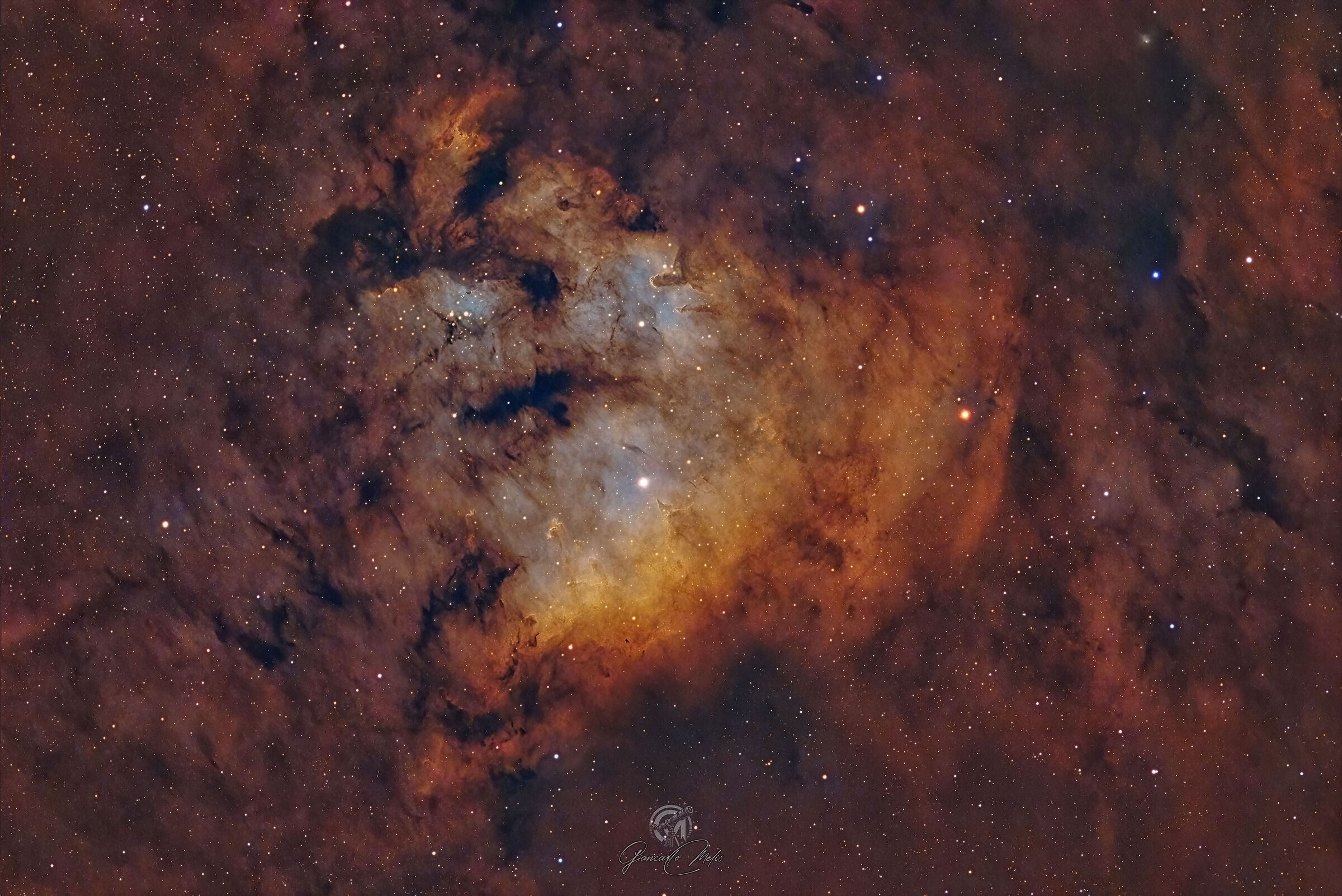 NGC 7822 - Banda stretta