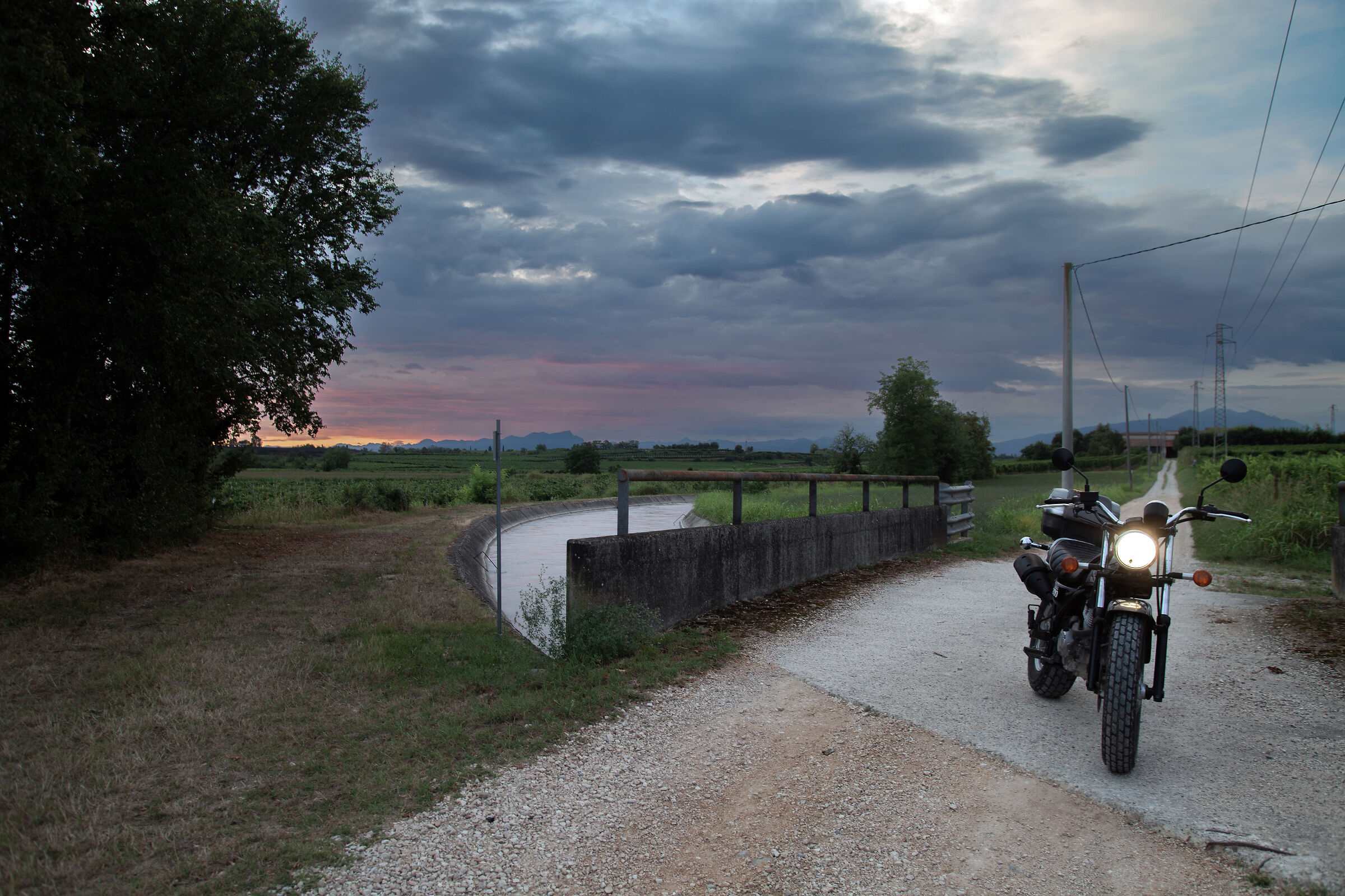 Towards Mantua for the countryside