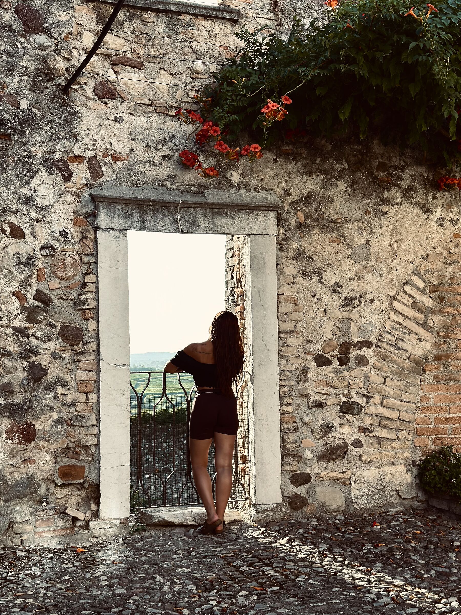 Glimpse of the village