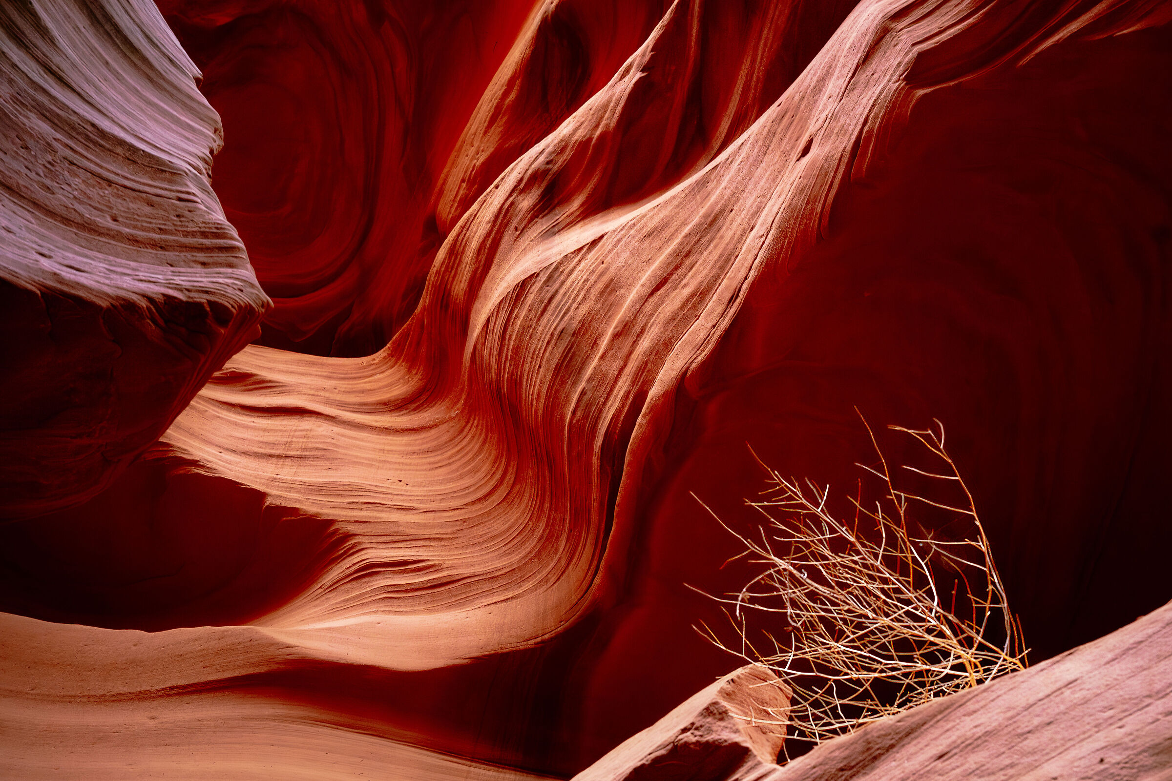 Glimpse at Antelope Canyon