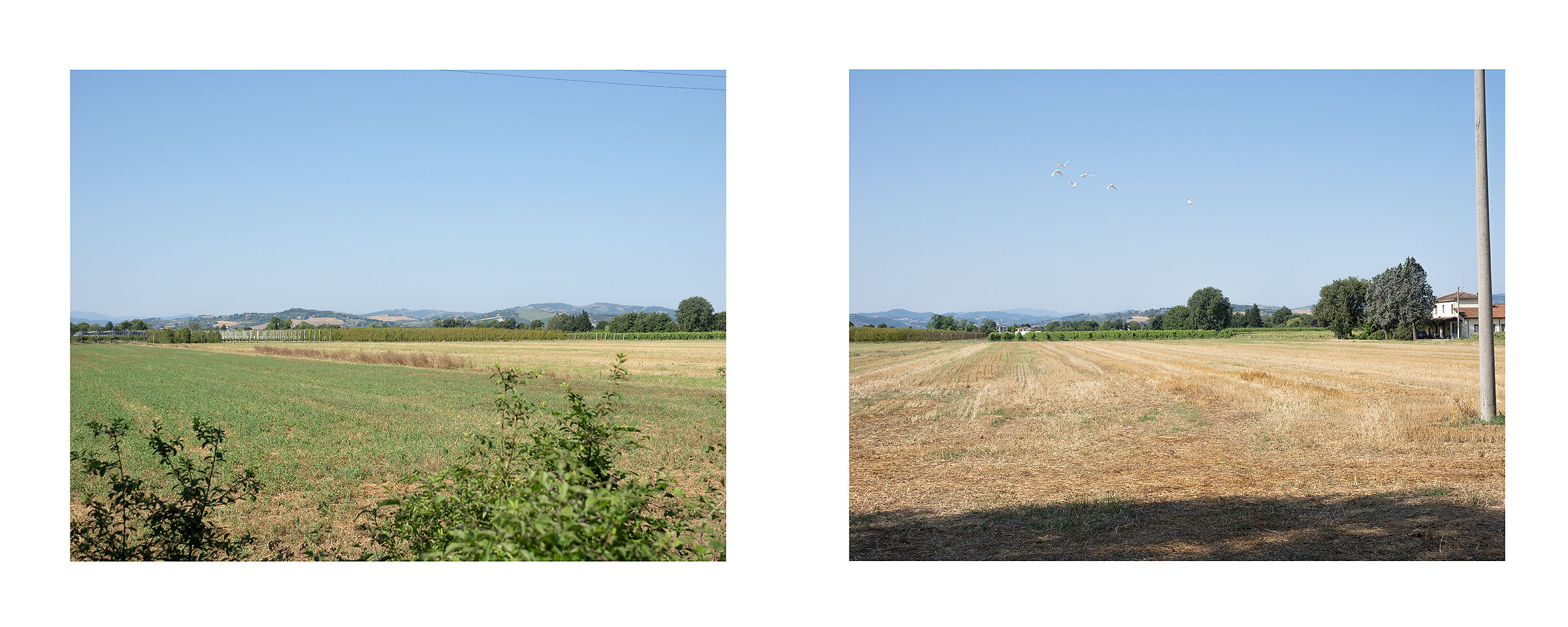 Landscapes from the Via Emilia