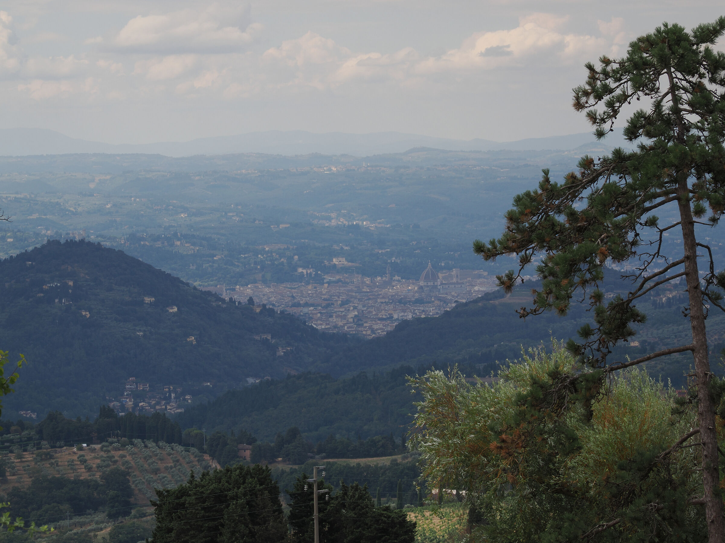Firenze dalla via per Montesenario