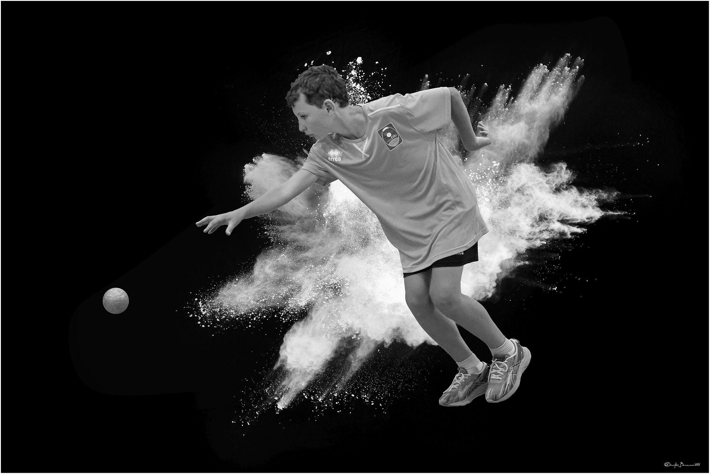 Strictly in black and white