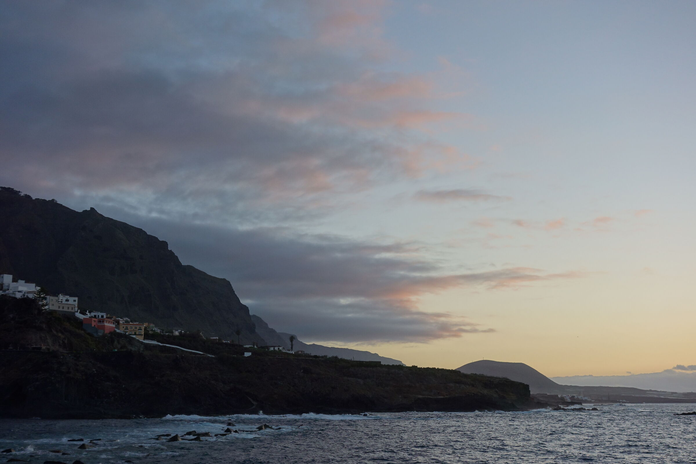 Tenerife. Sunset at Garachico II.
