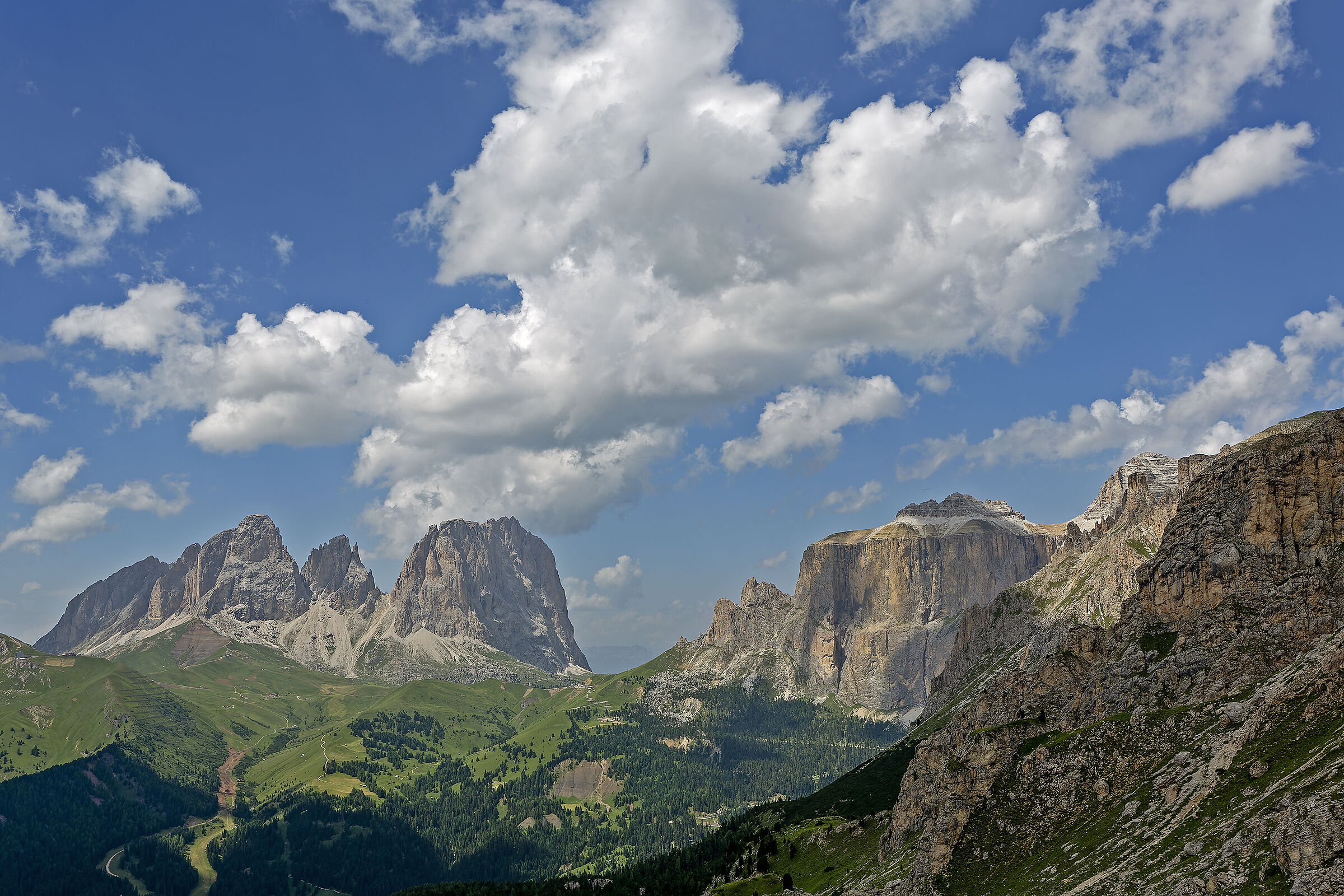 Sasso Piatto, Sasso Lungo, Passo Sella, Il Sella.