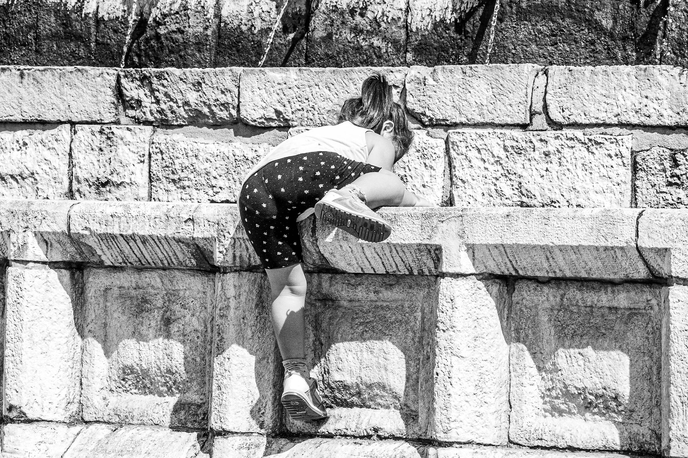 Mom, look how I get you into trouble...