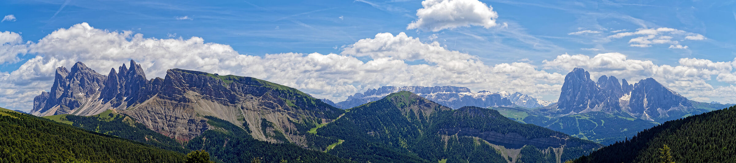 From the Odle to the Pale di San Martino