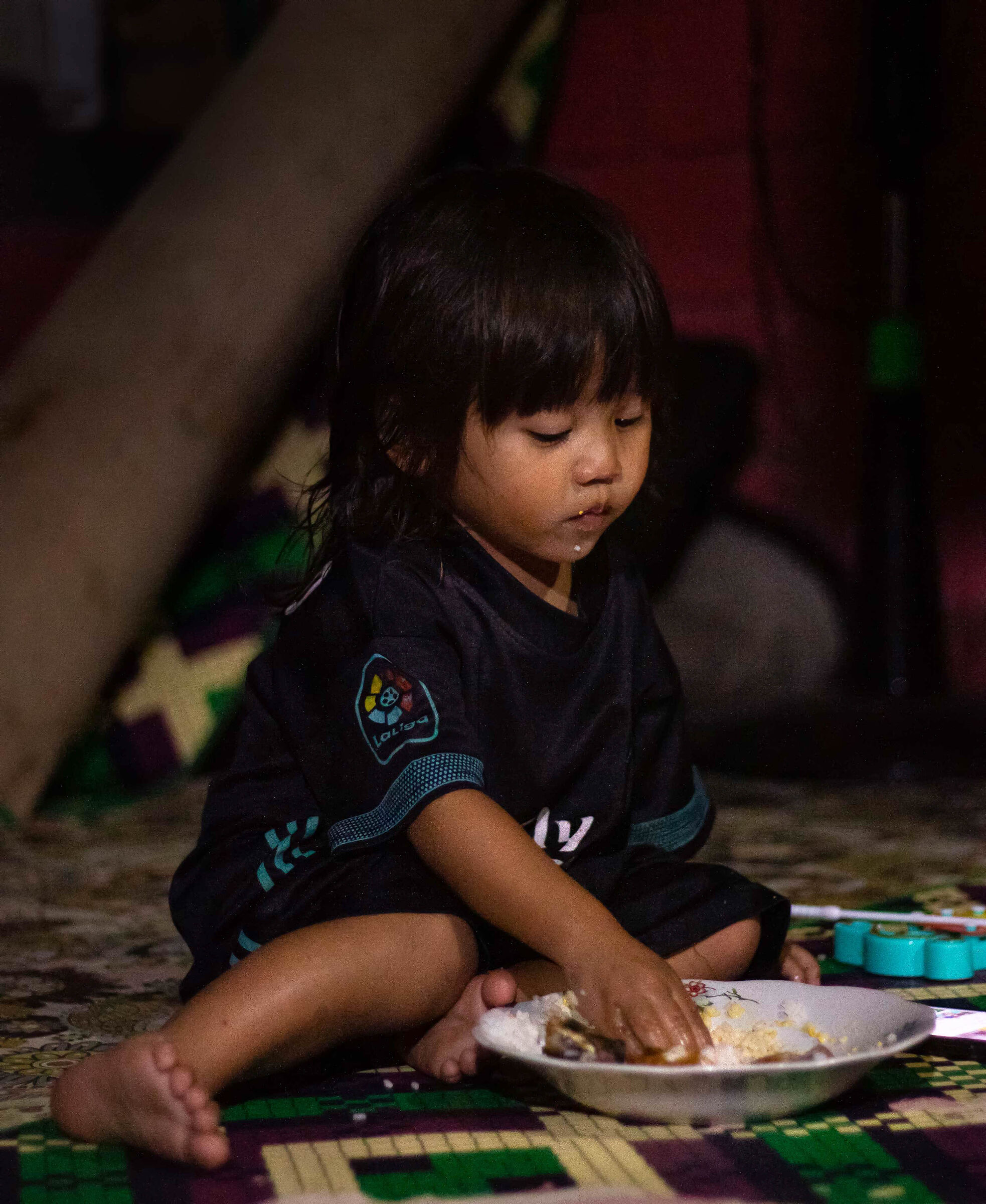 Ritratto bambino Indonesiano