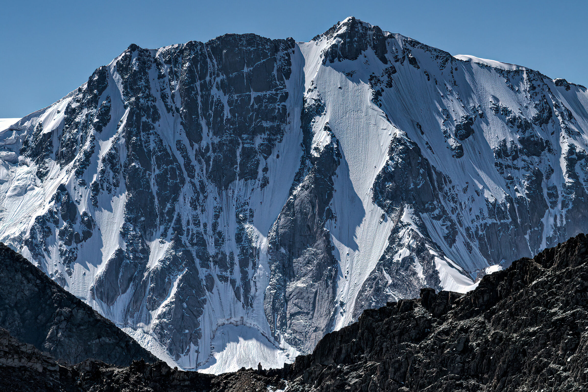 Cime di 5000m da Archa Tor Pass (3900m)