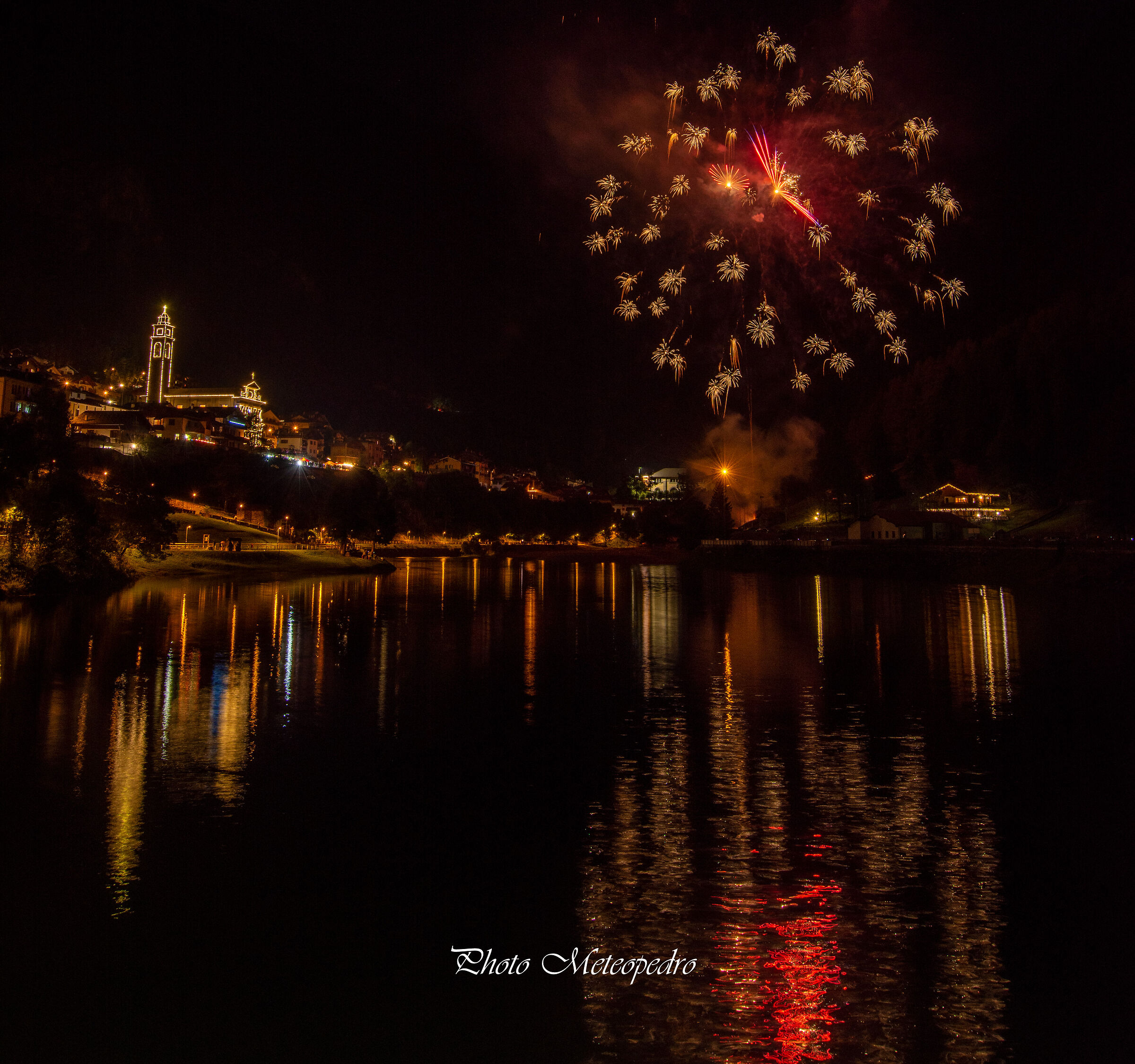 spettacolo pirotecnico