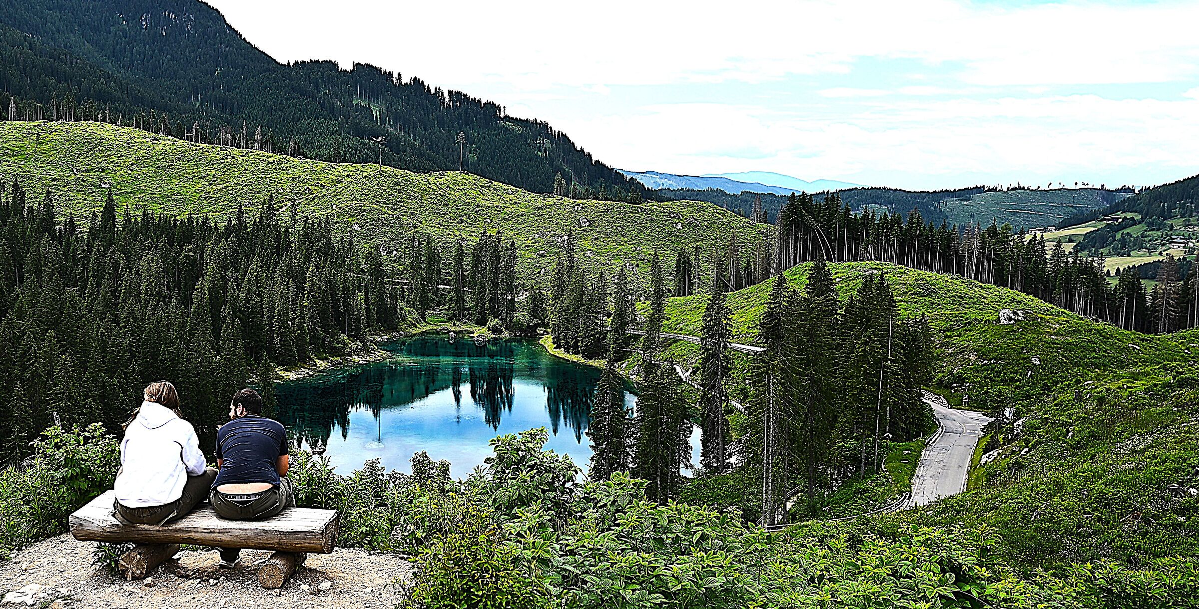 A PDR. a little different for Lake Carezza.