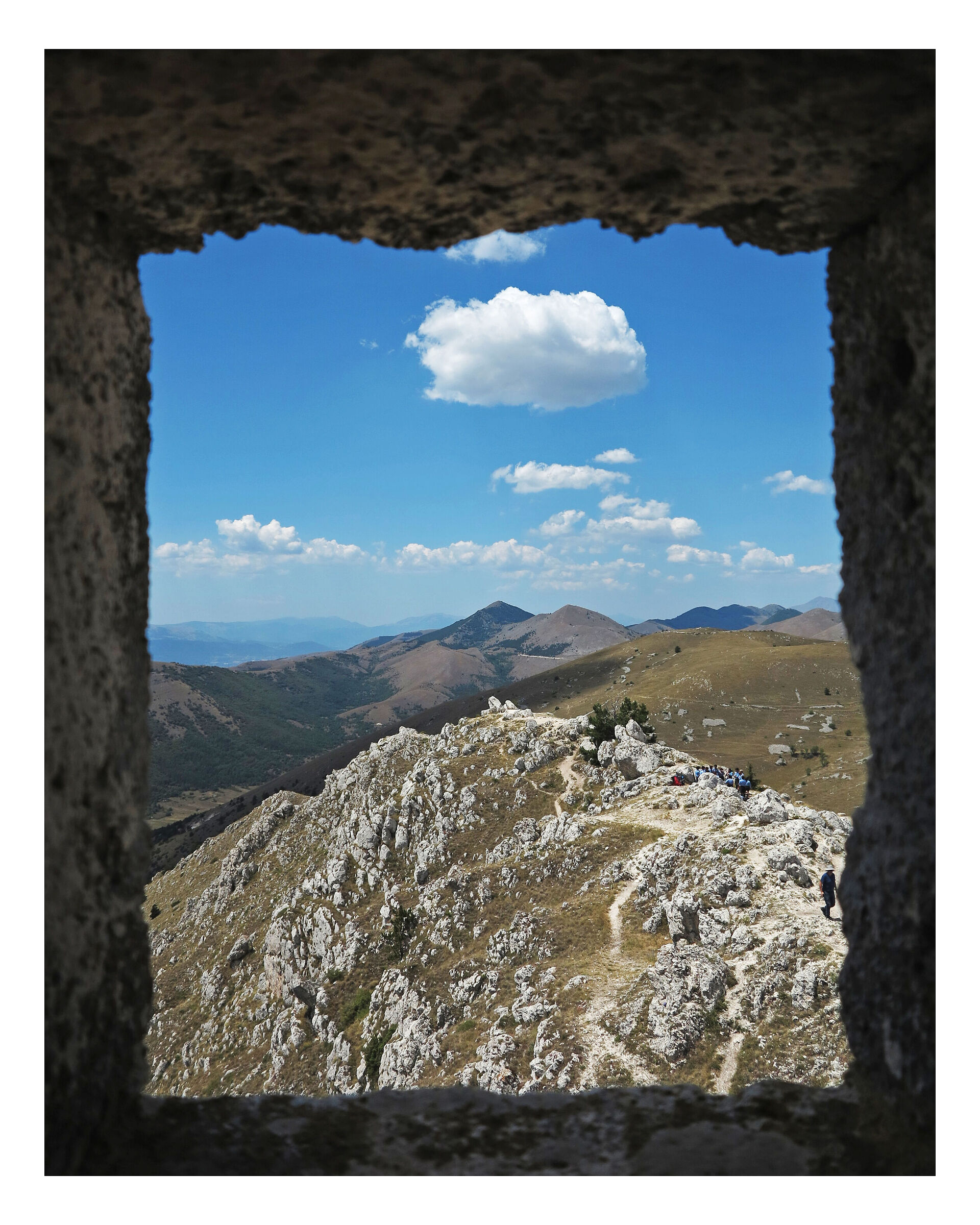 Finestra in montagna