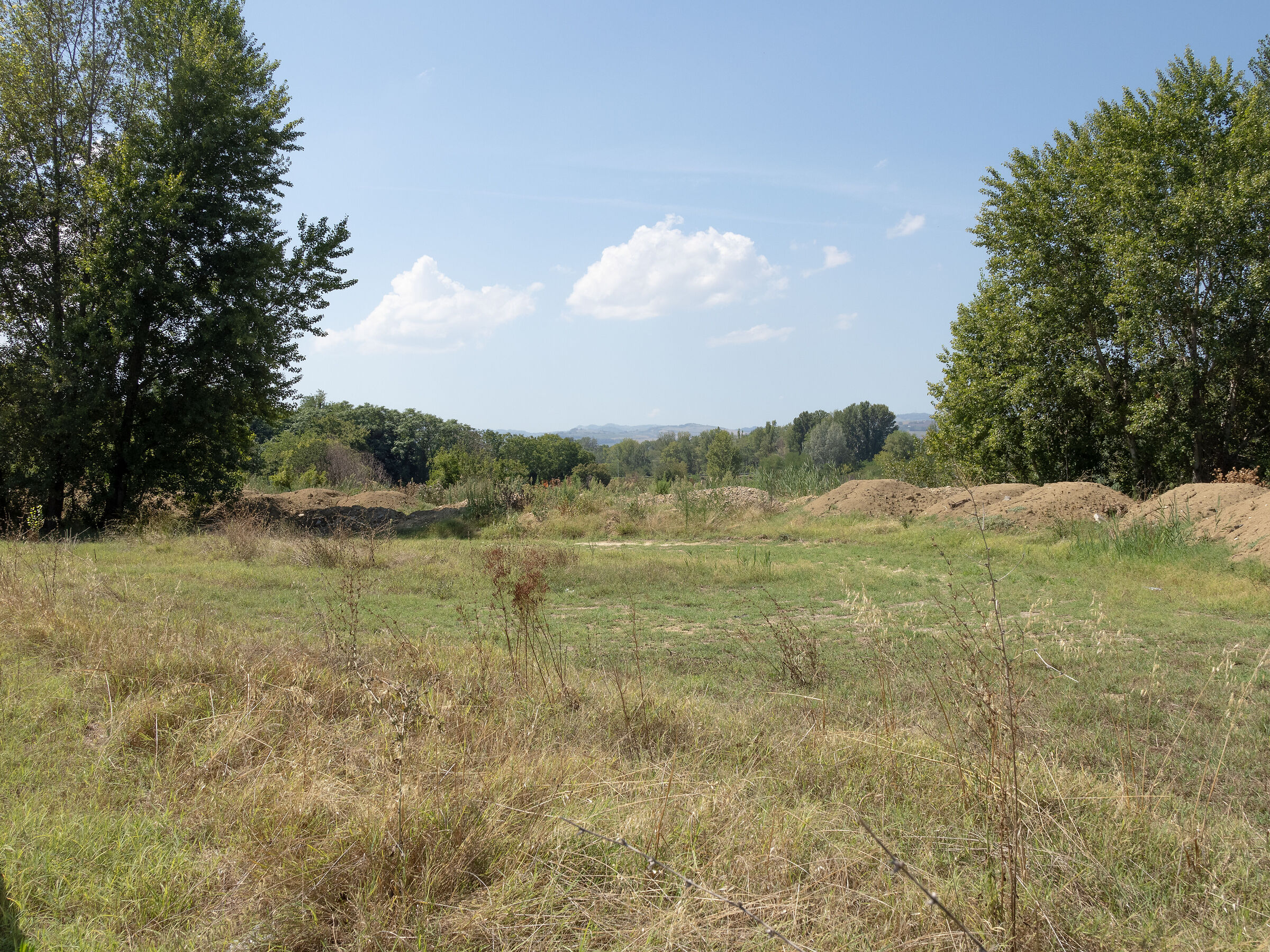 Paesaggio dall'ospedale