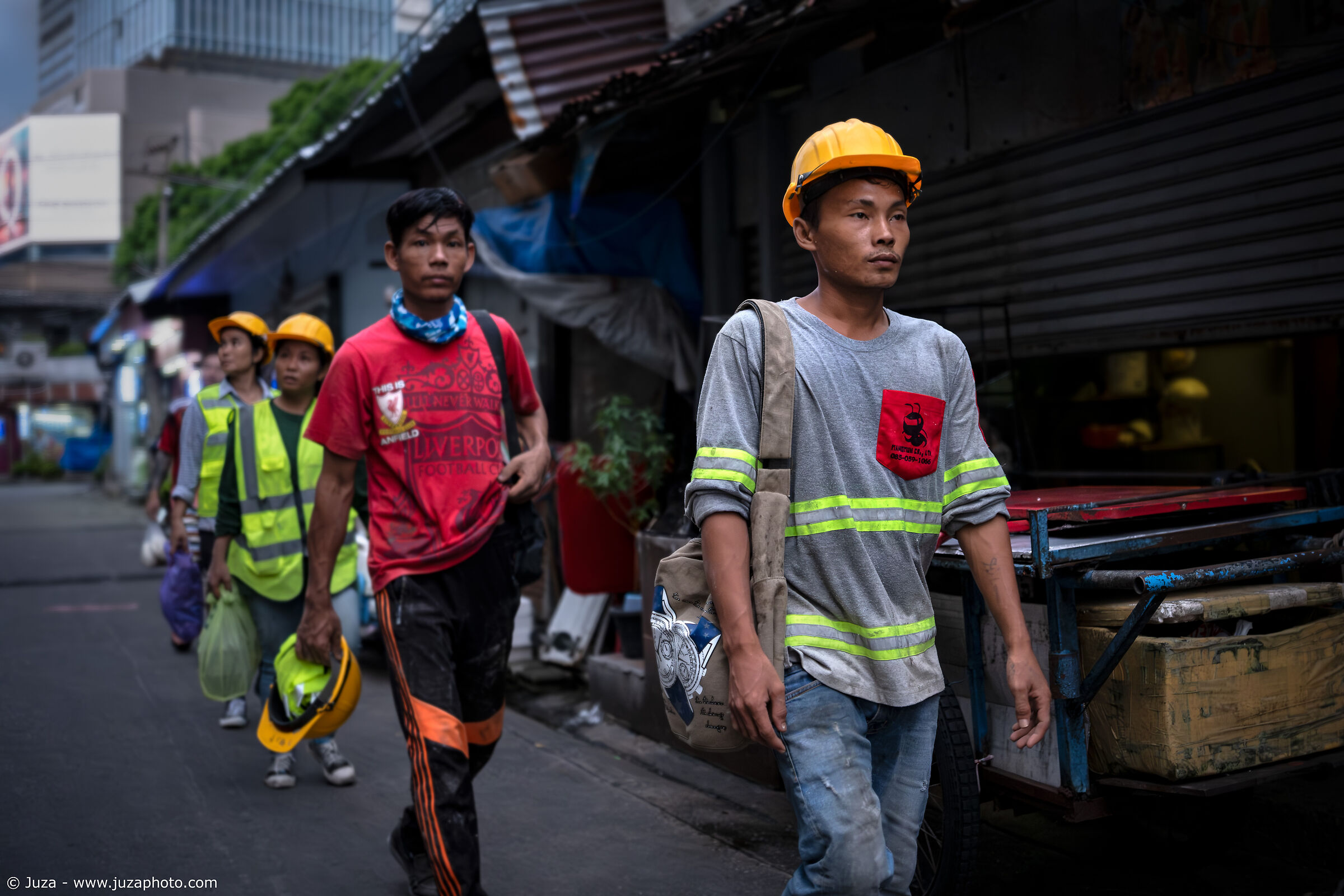 Workers in Bangkok