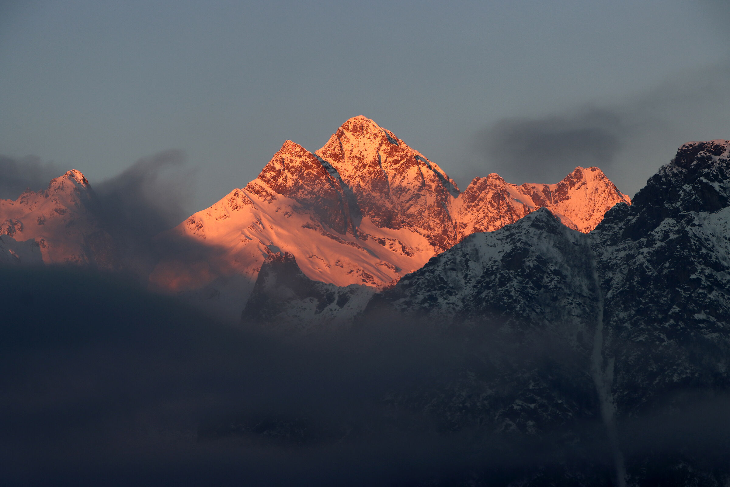 Winter memories at dawn