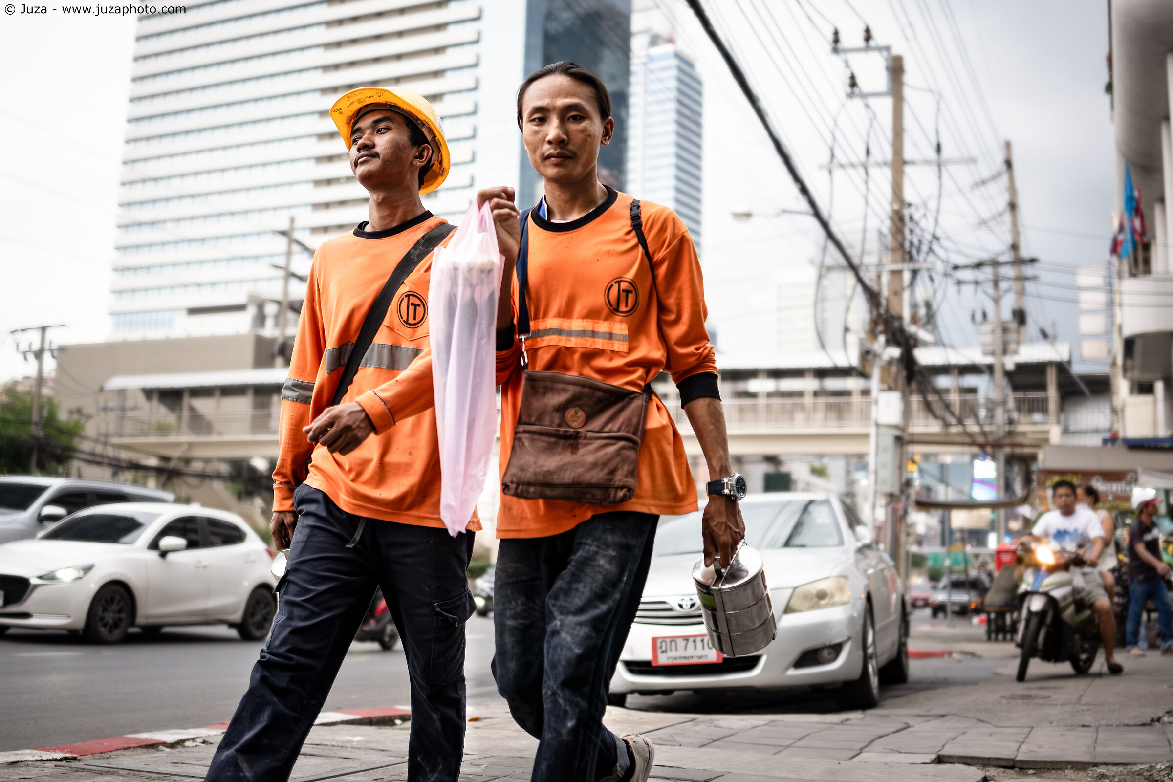 Workers in Bangkok