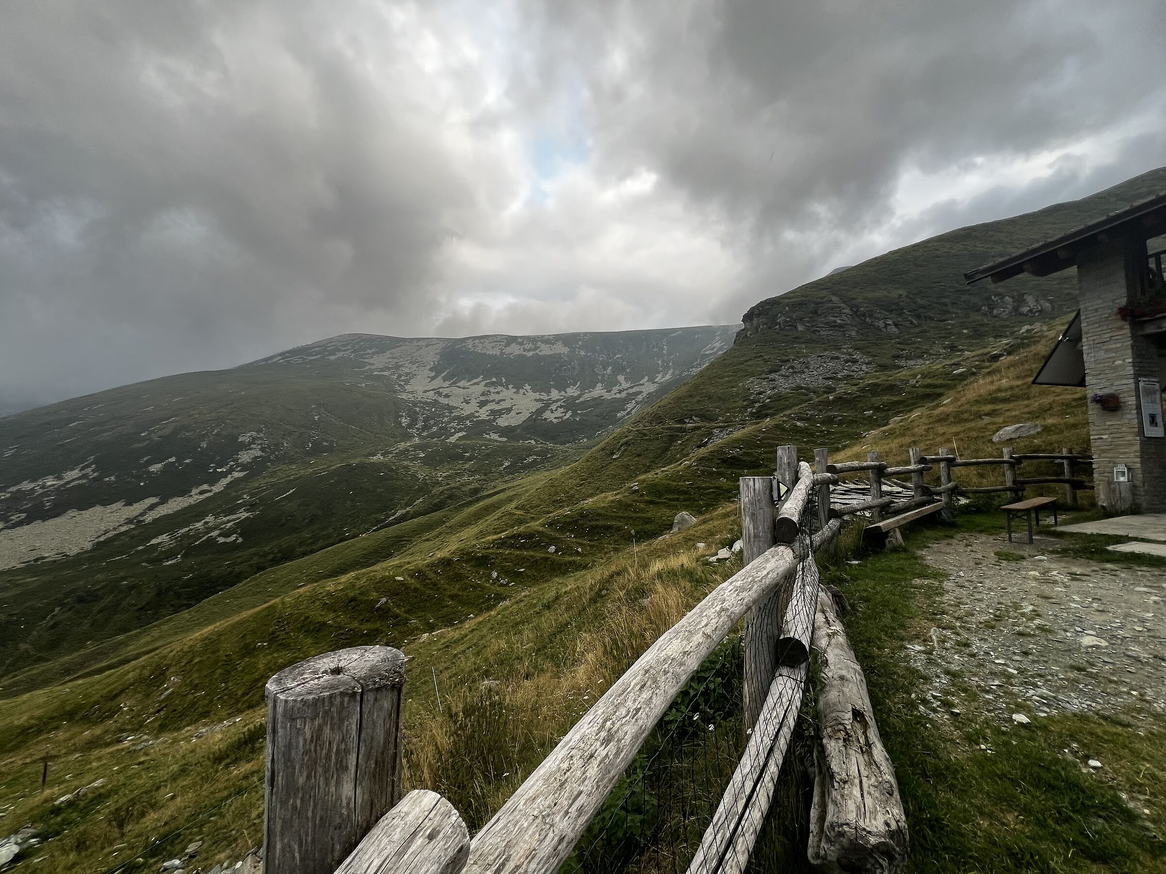 Vista dal rifugio