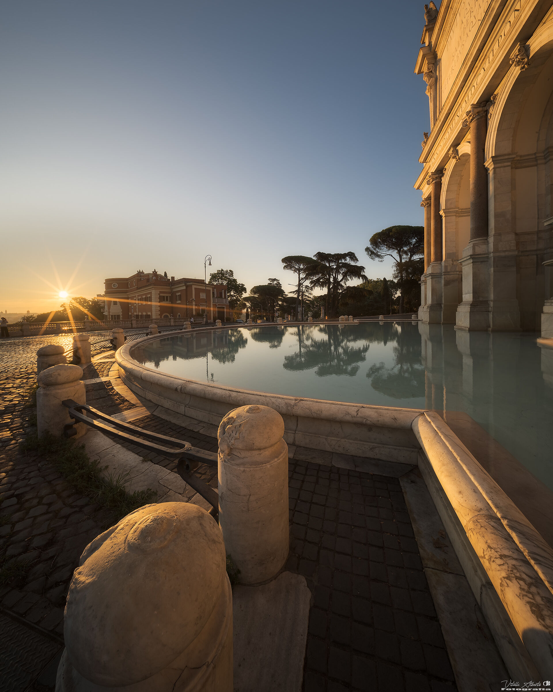 Sunrise at the Fontanone