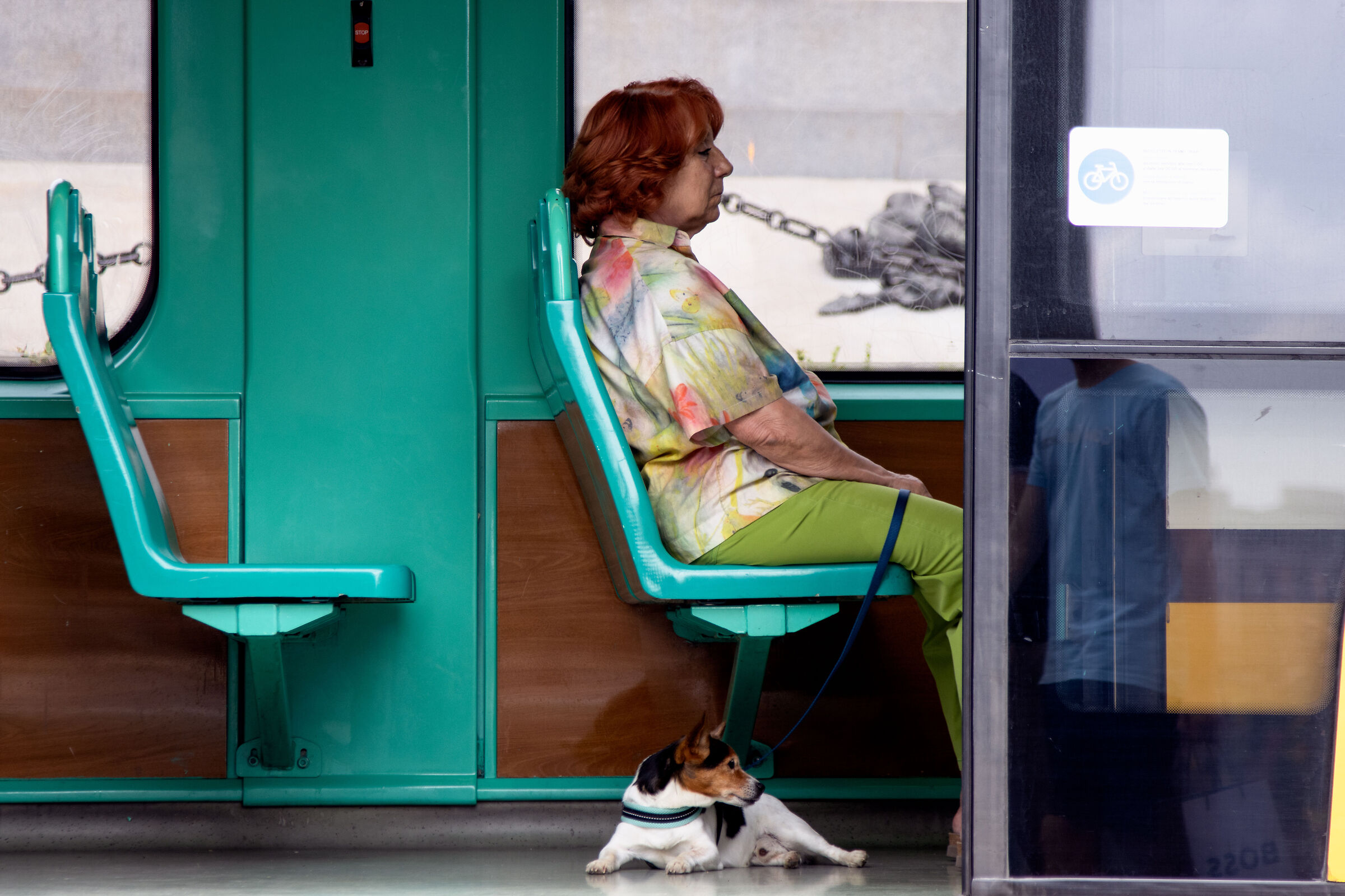 By tram