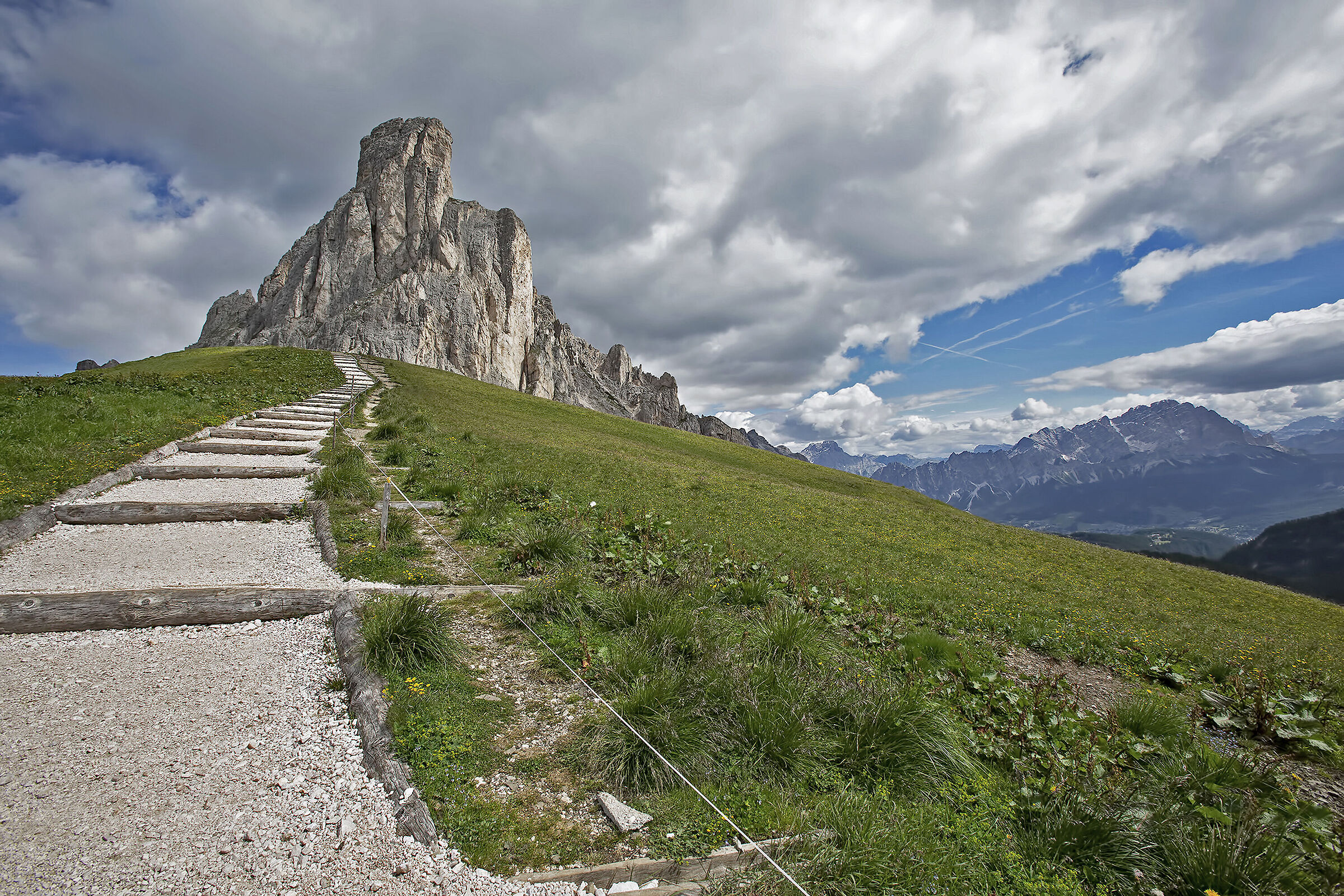 Nuvolau, una scala verso il cielo