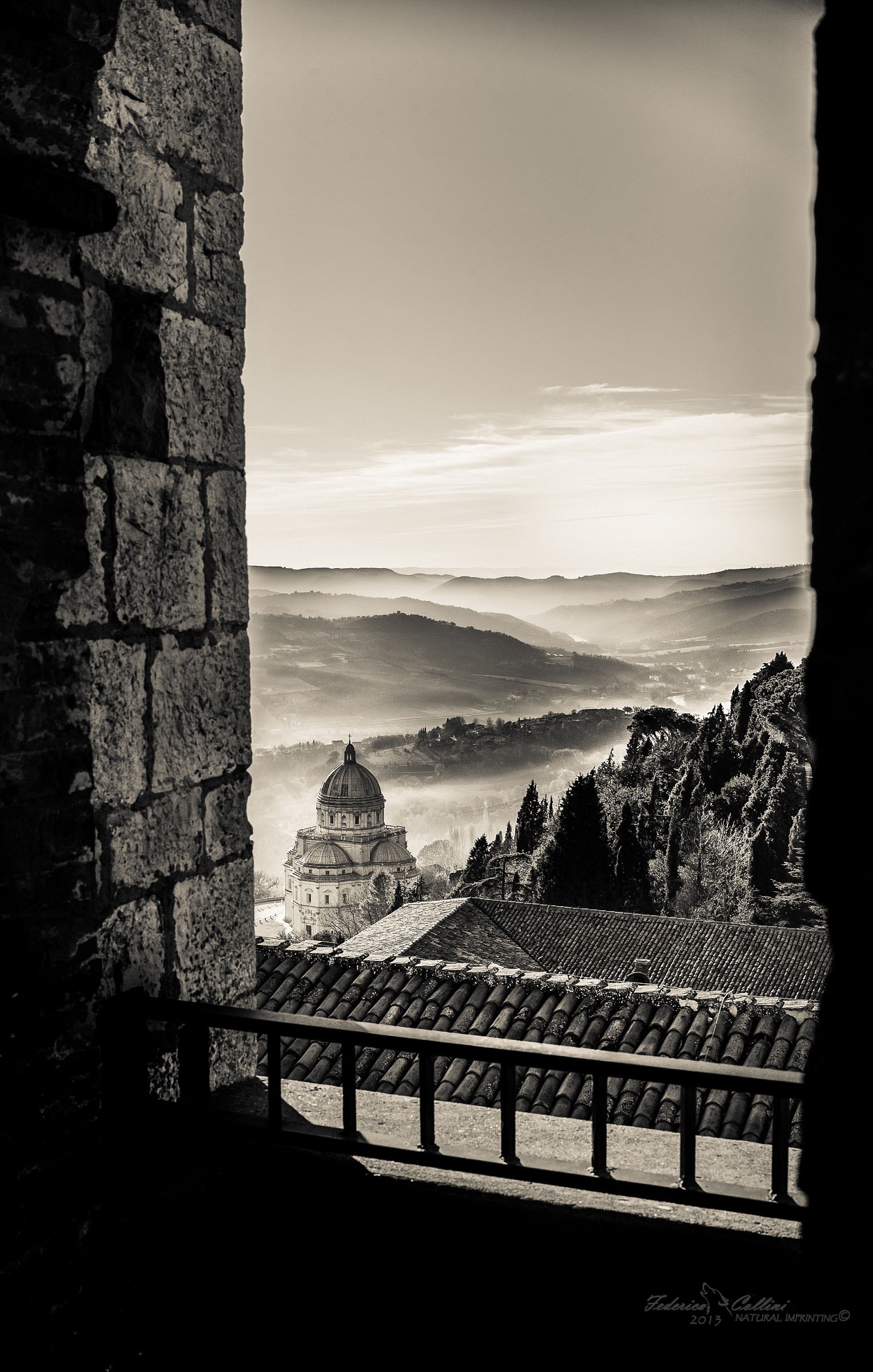 Temple of St. Mary comforted in Todi