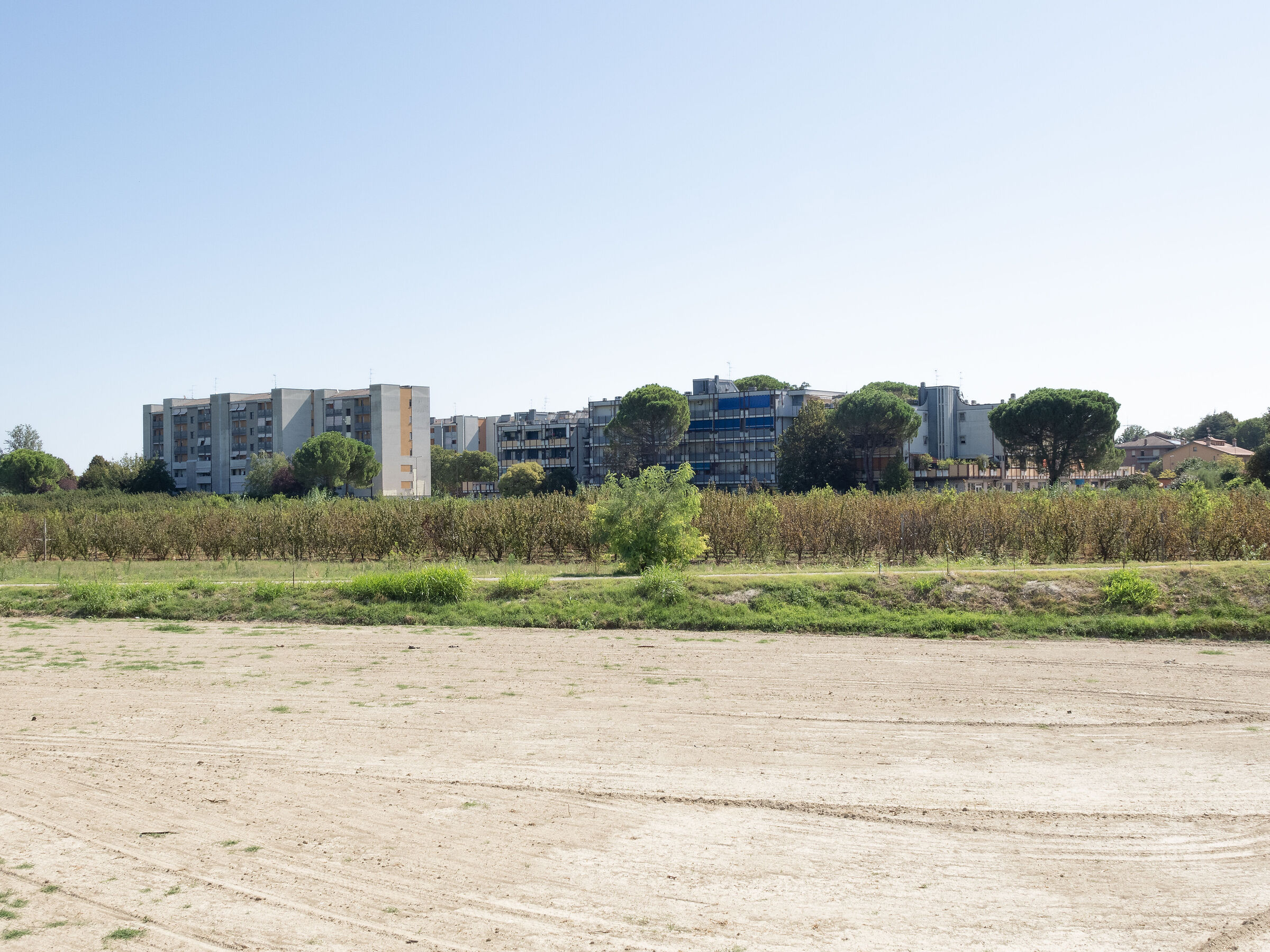 Paesaggio dalla Via Emilia