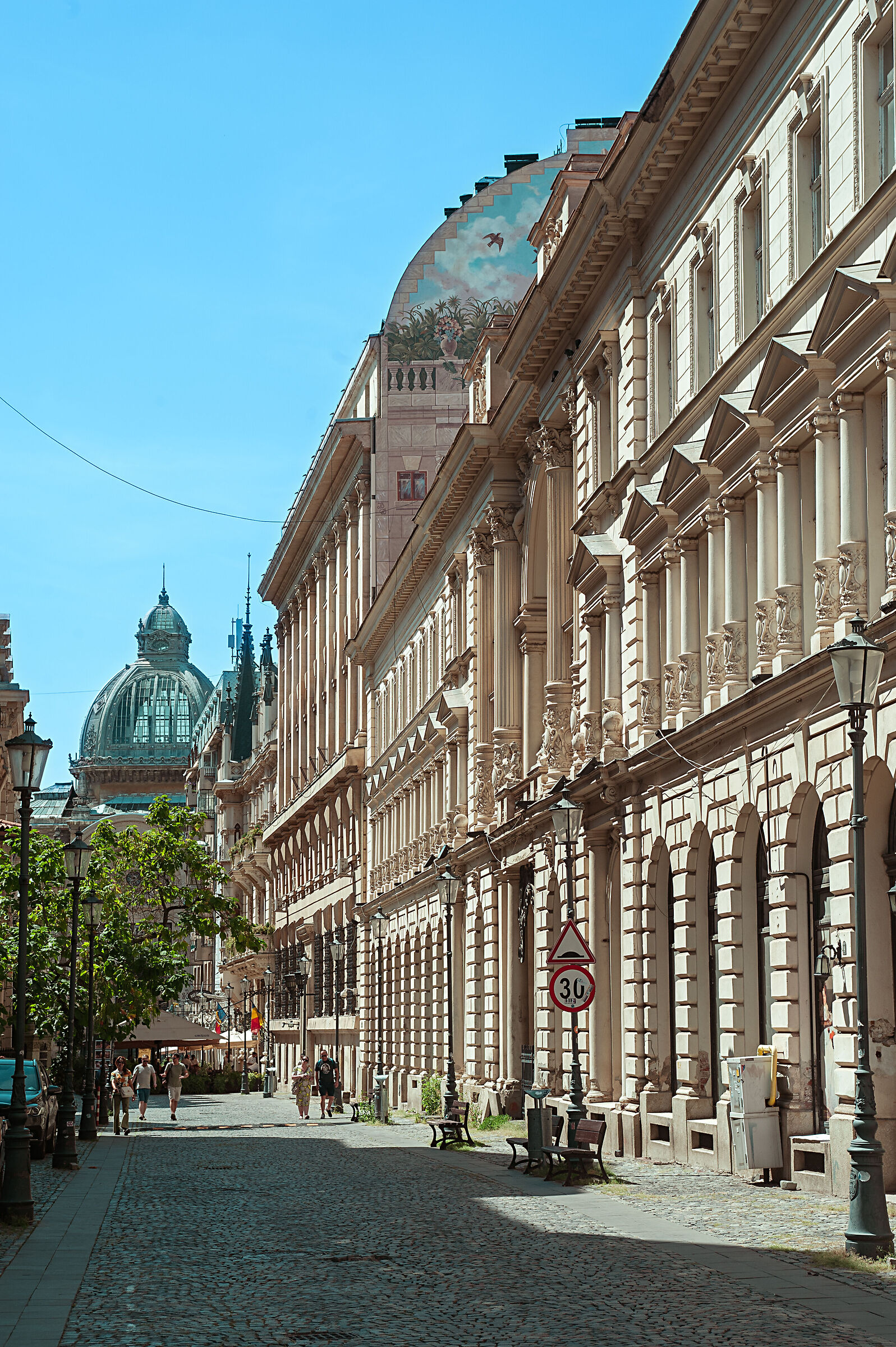 On the streets of Bucharest