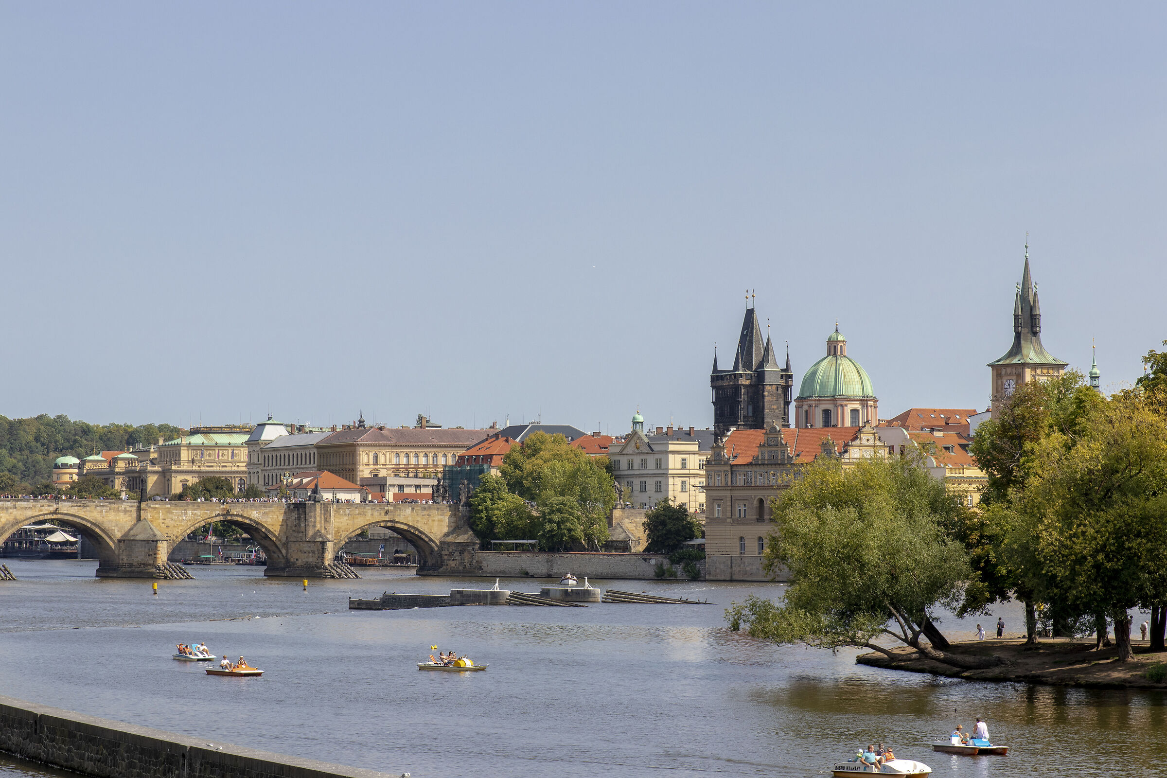 View from the Charles Bridge
