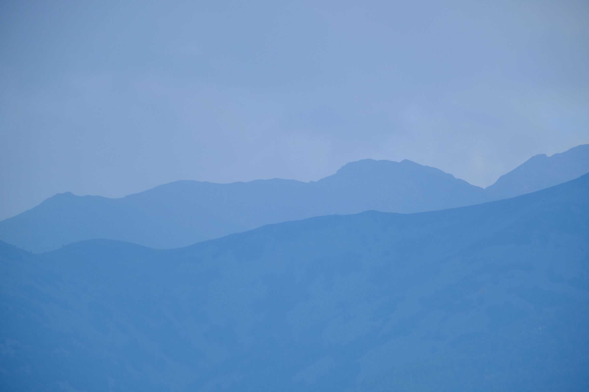 Mountains & clouds