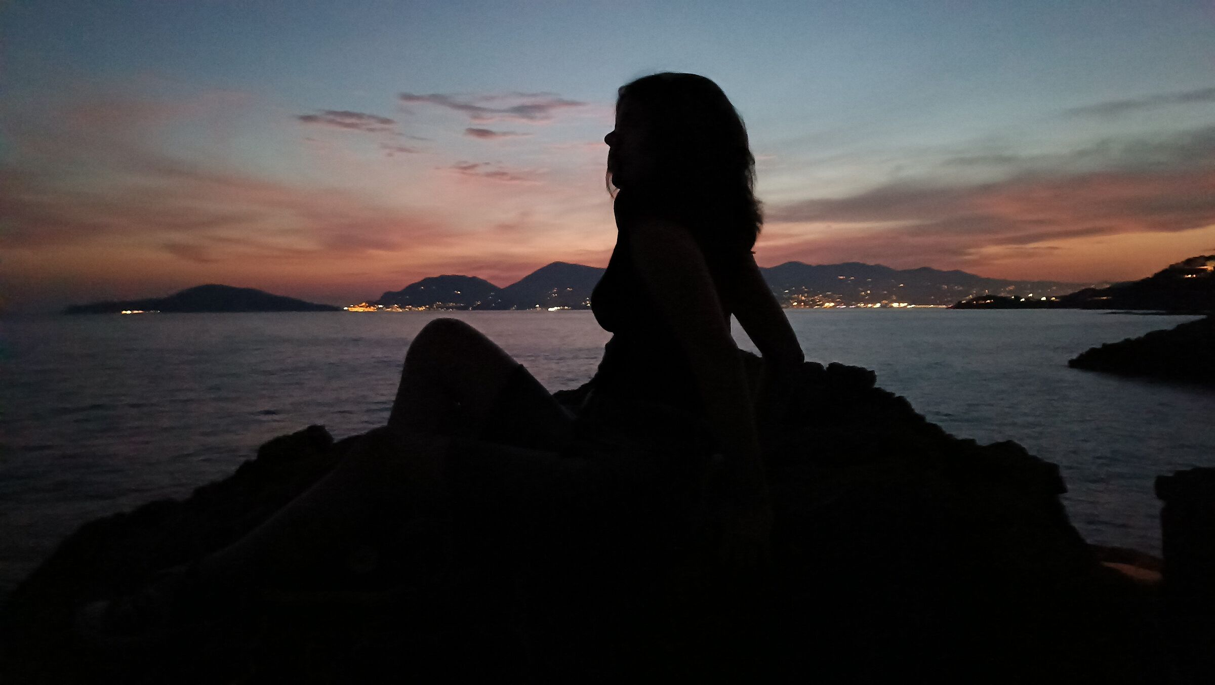 Silhouette sul Golfo dei Poeti