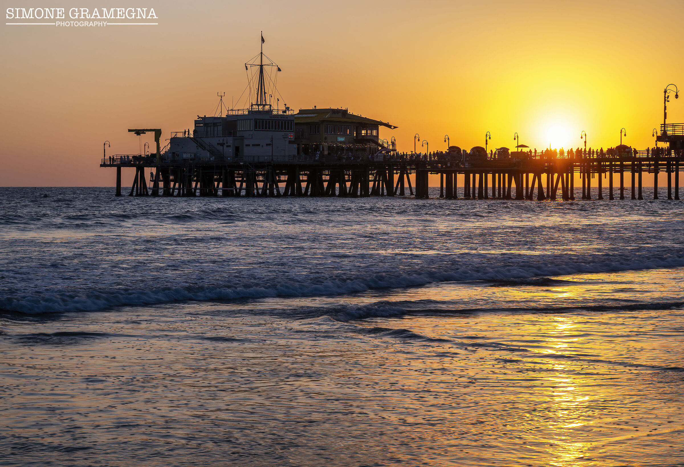 Sunset in Santa Monica