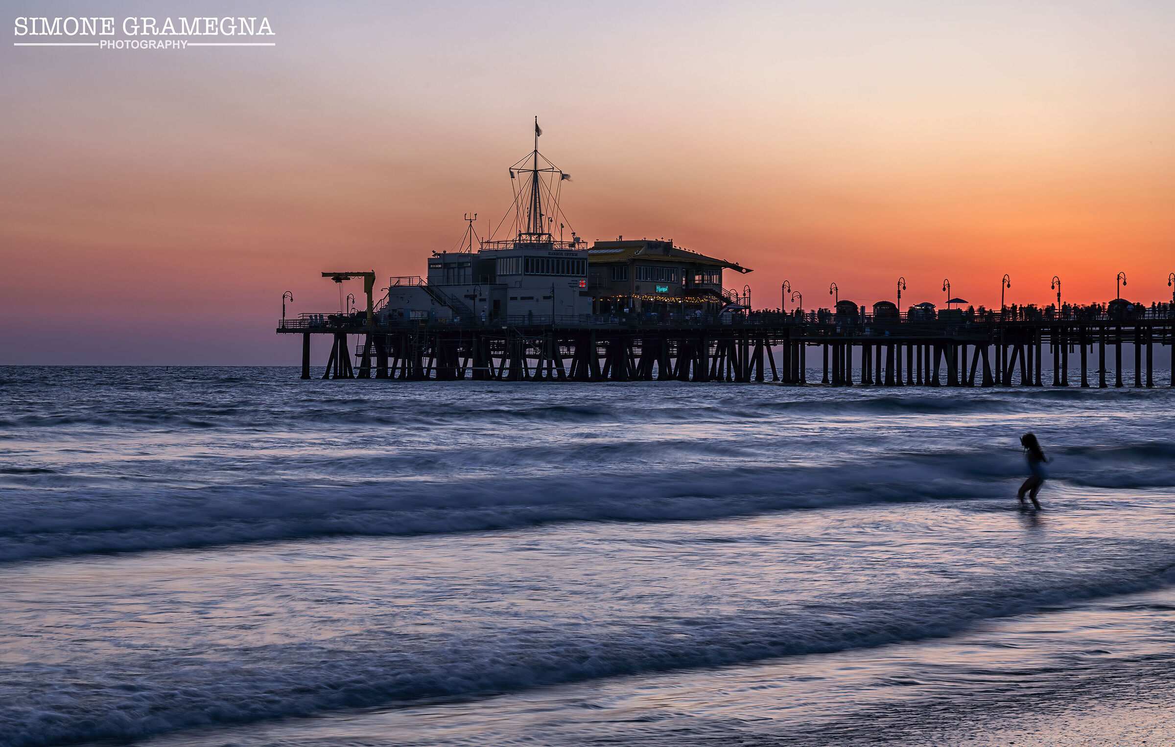 Sunset in Santa Monica