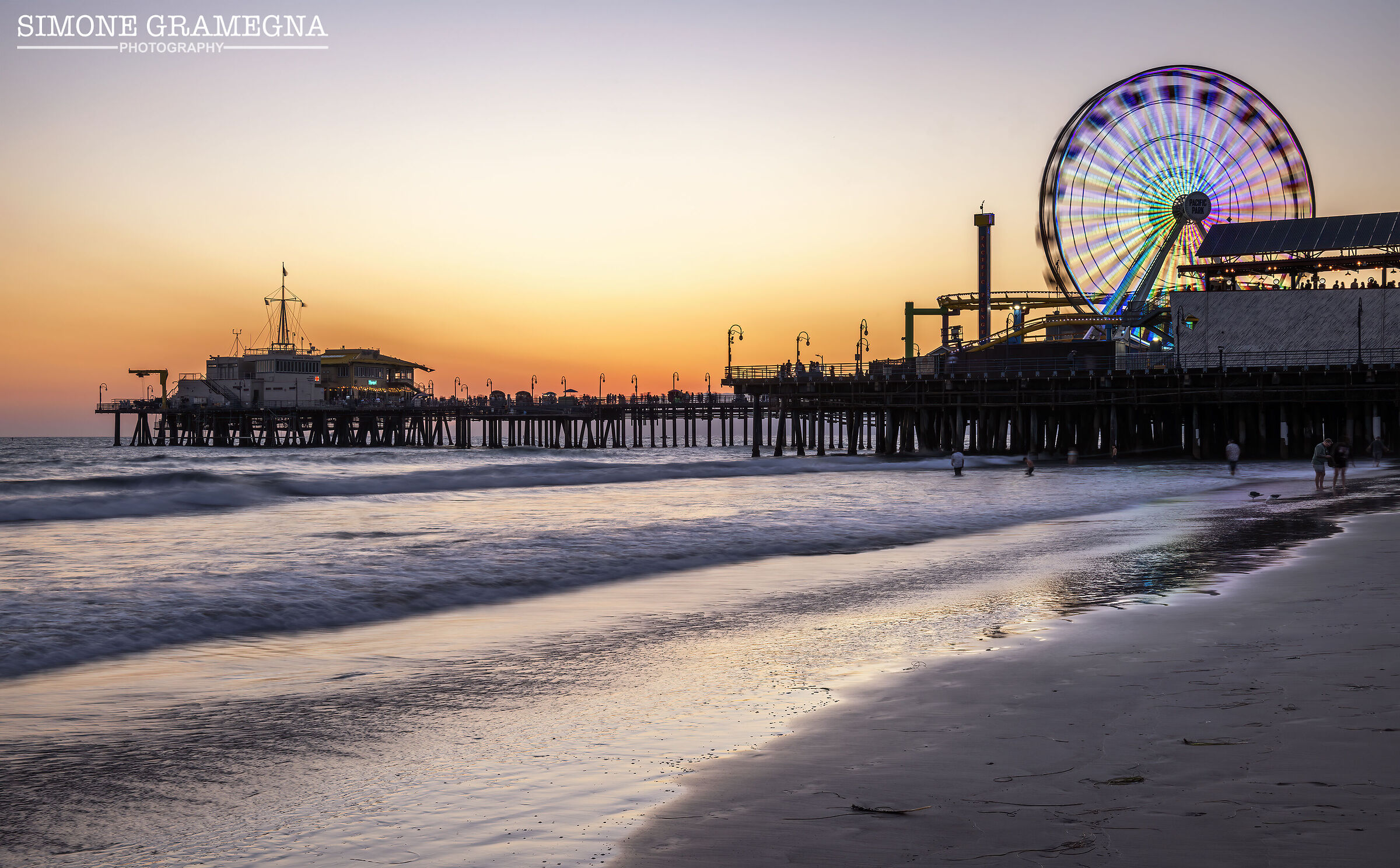 Sunset in Santa Monica