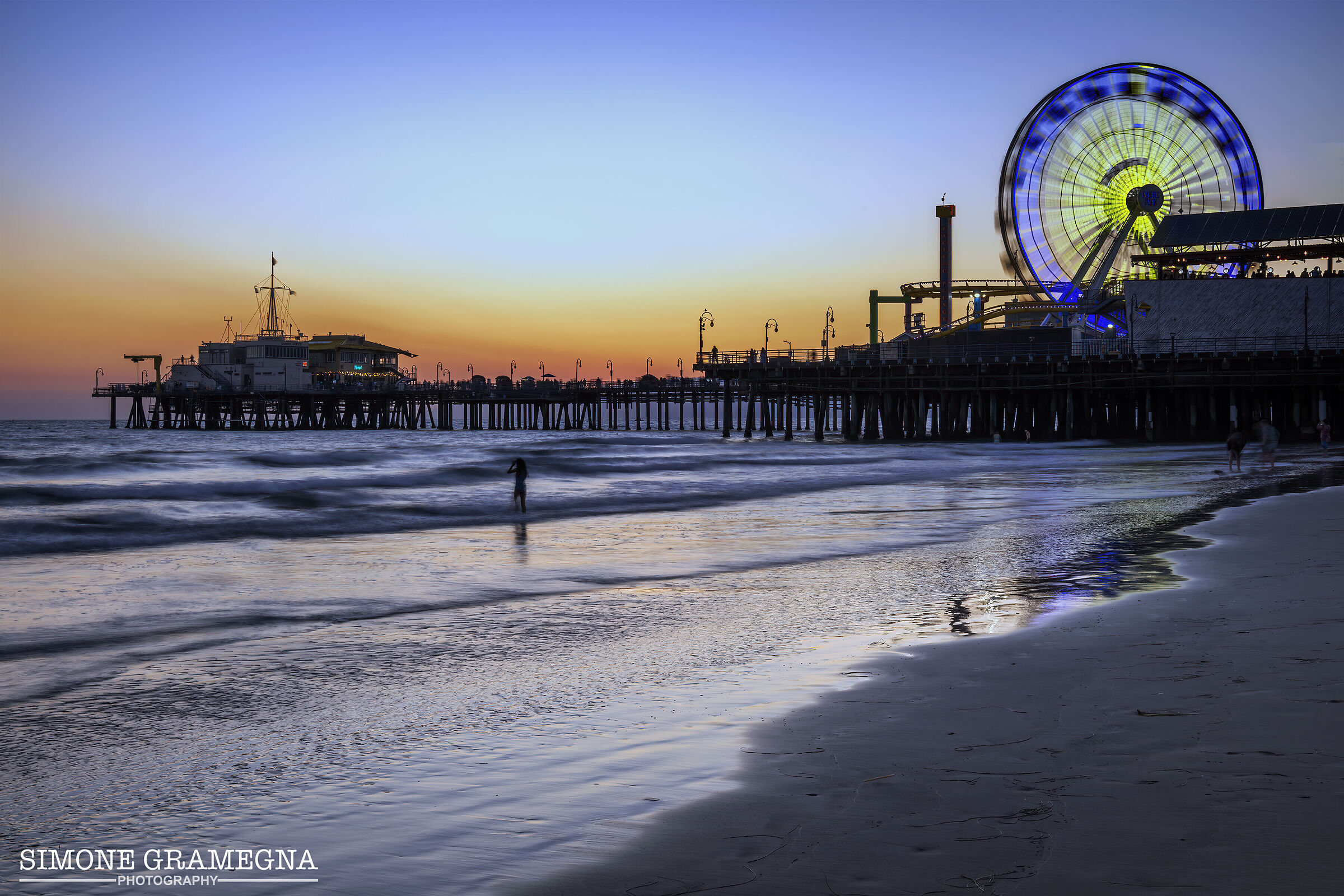 Sunset in Santa Monica