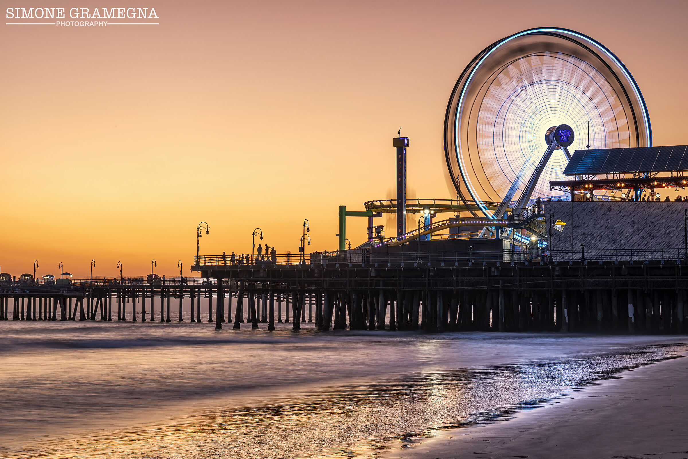 Sunset in Santa Monica