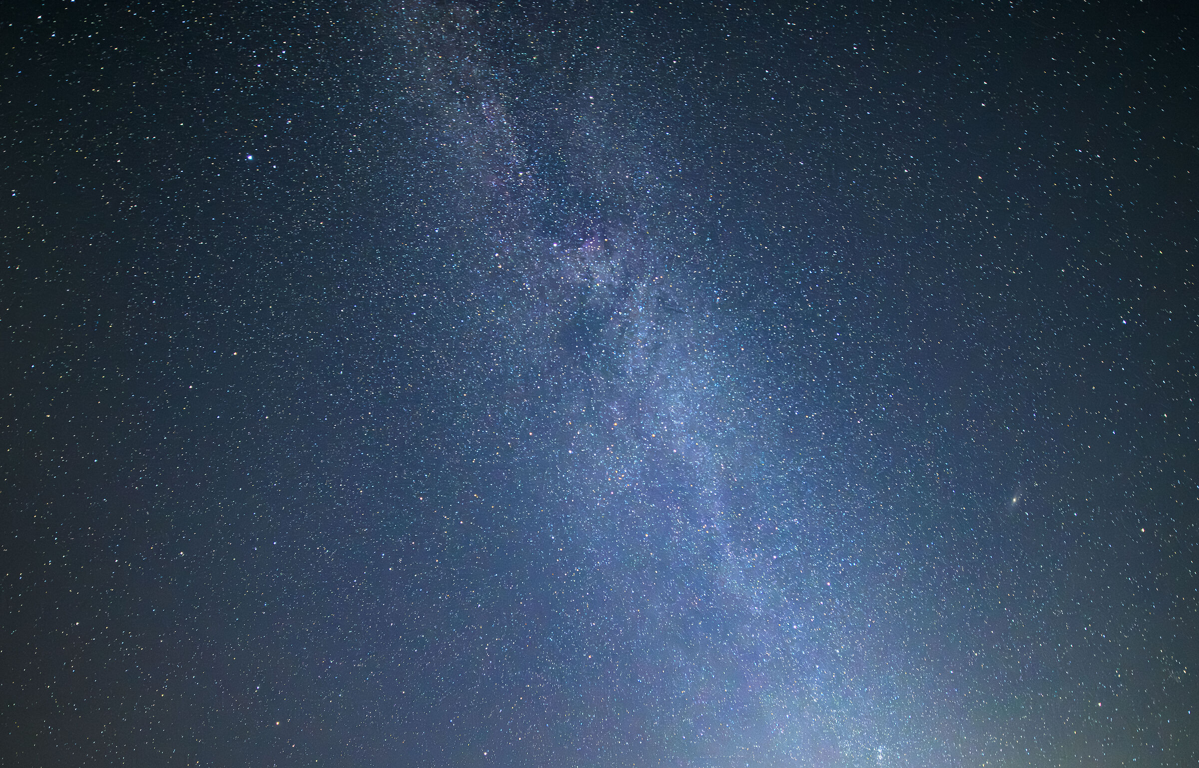 Via Lattea - Primi tentativi