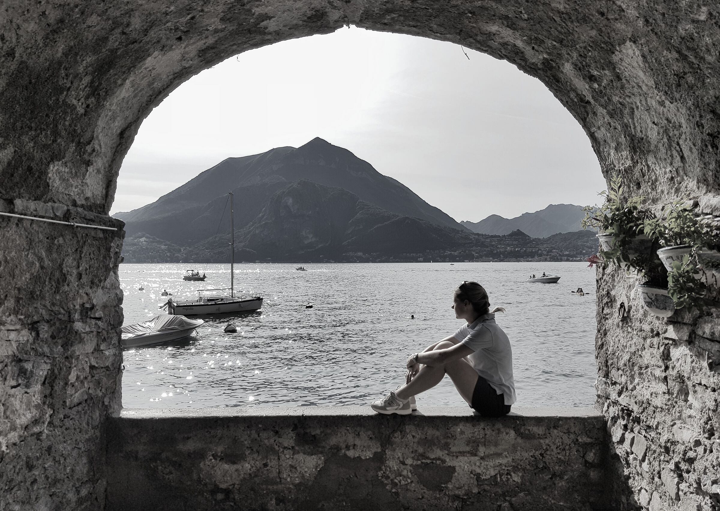 La mia Sara a Varenna