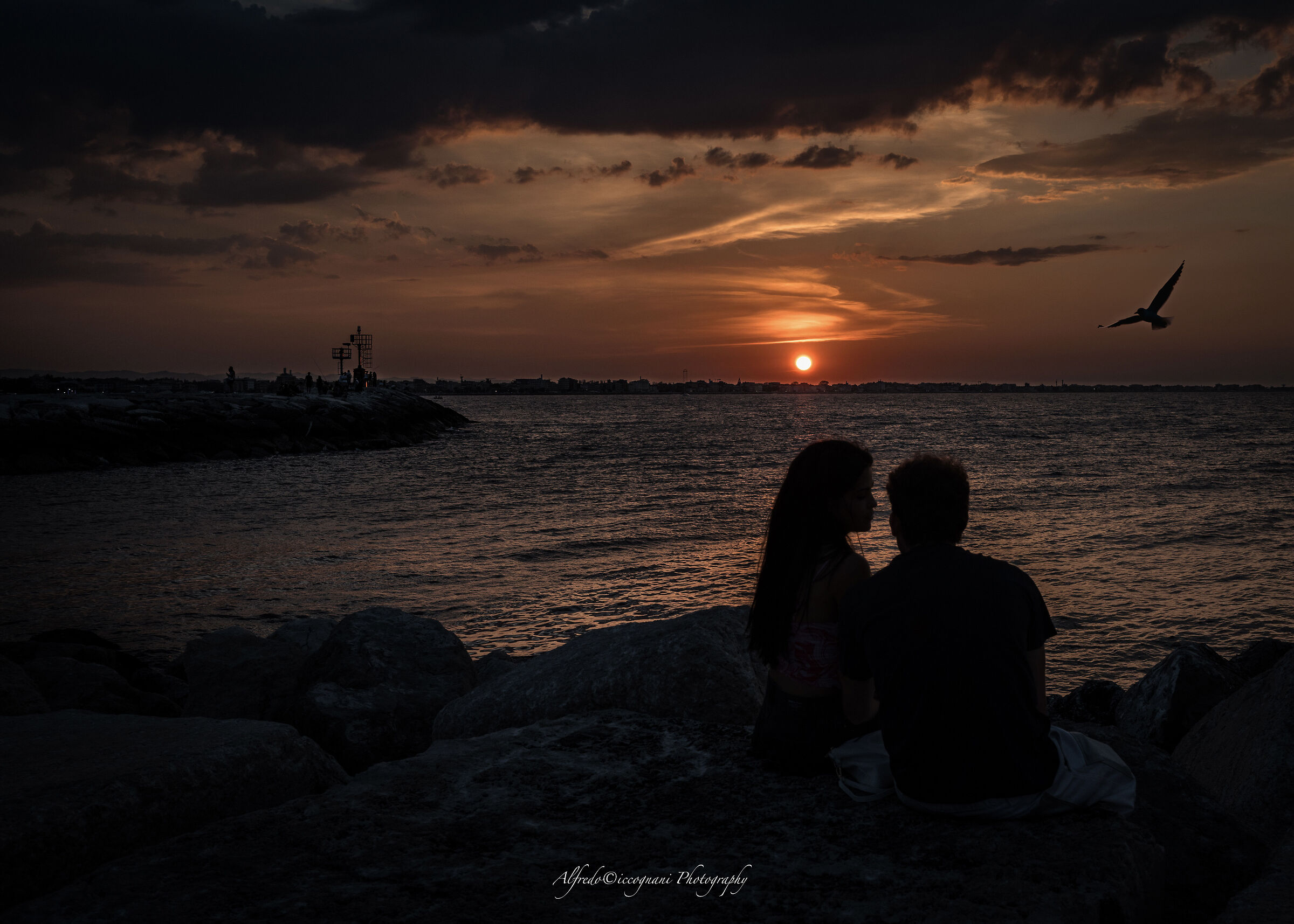 Sunset of love