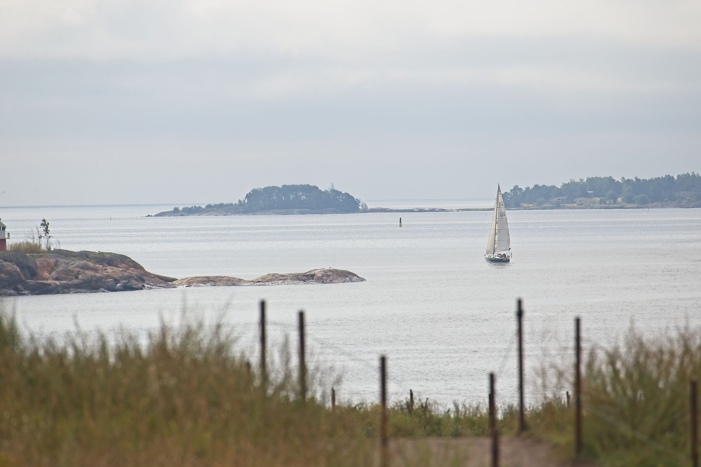 Helsinki, as seen from Suomenlinna,