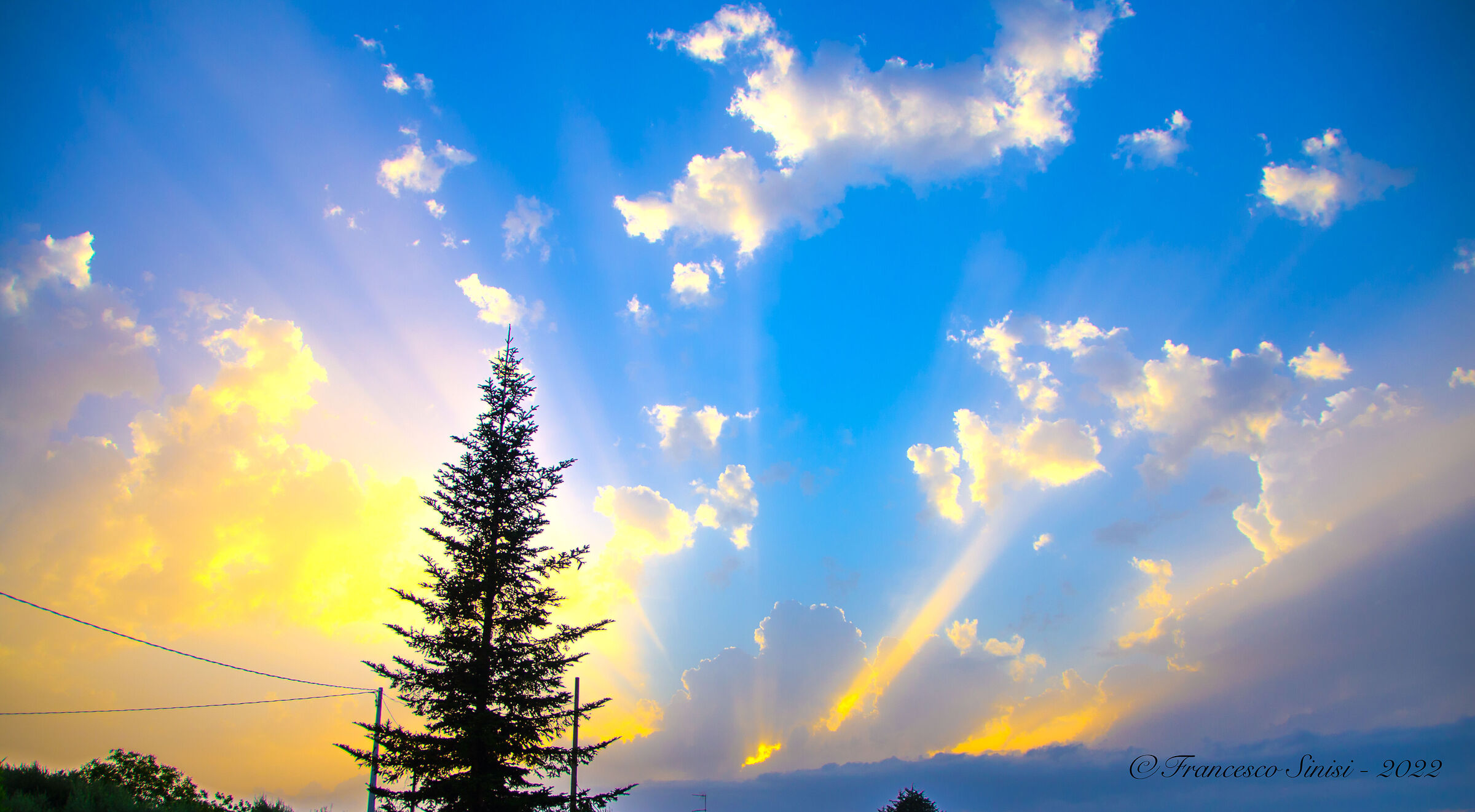 Tramonto in Valle d'itria