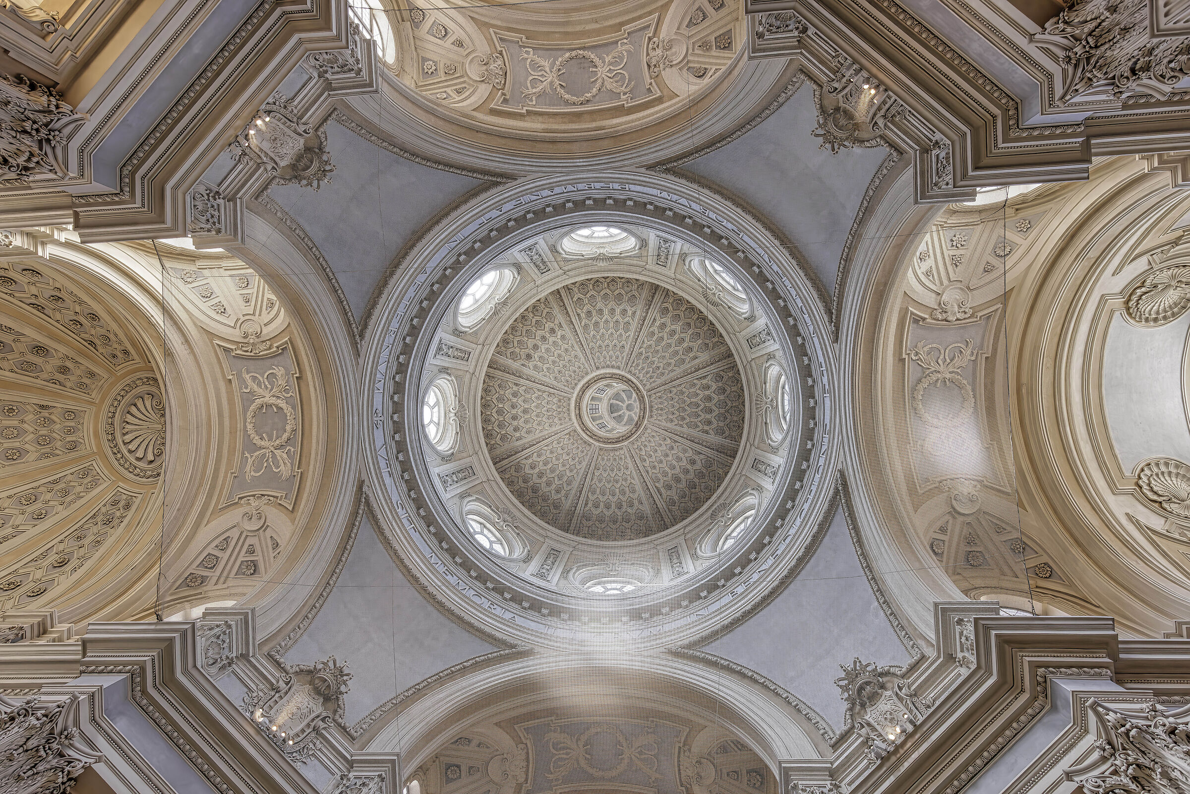 Church ceiling