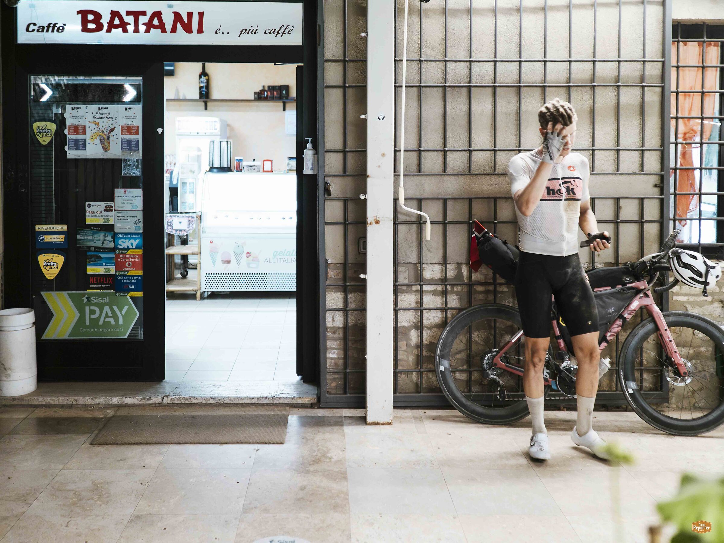 Via Race - Eivind crashes, Asciano