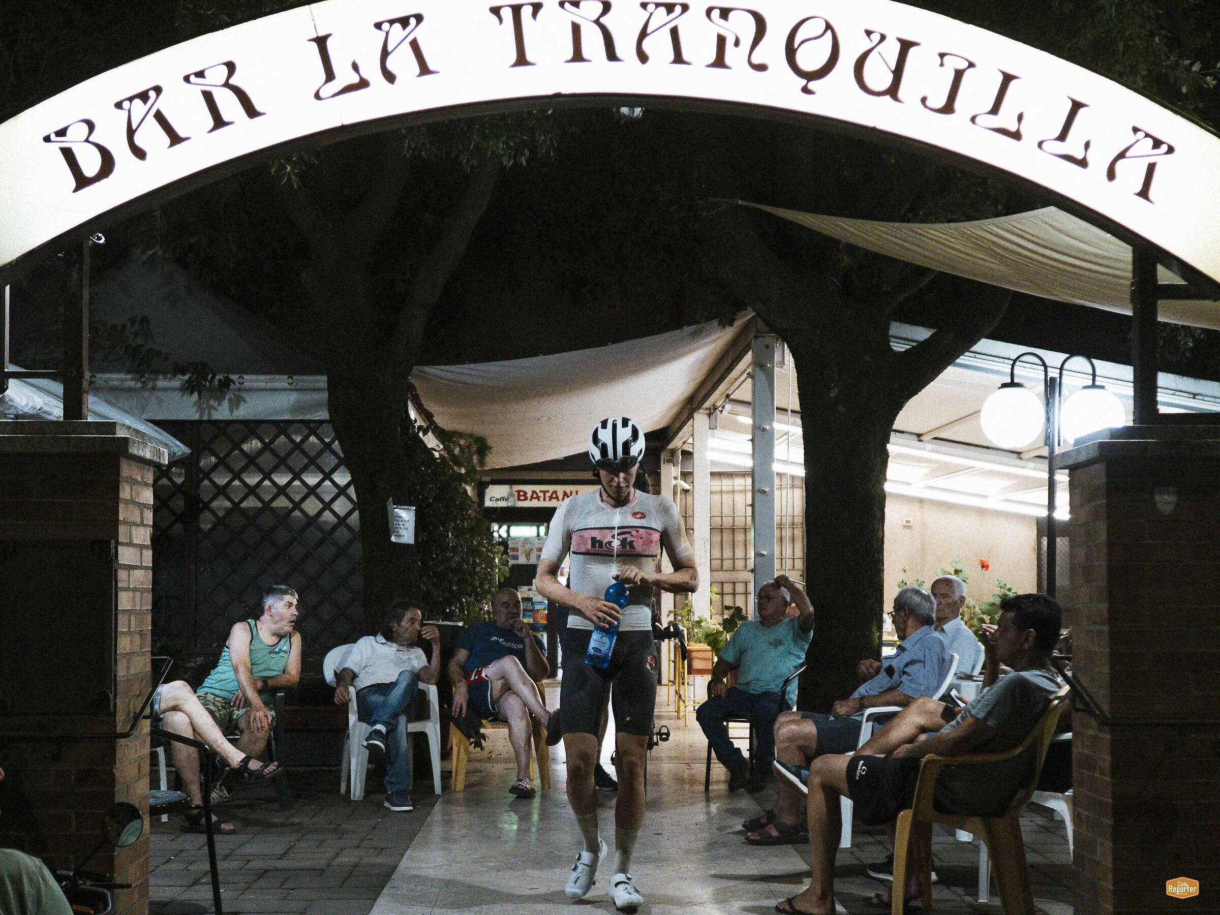 Via Race - Eivind crashes, Asciano