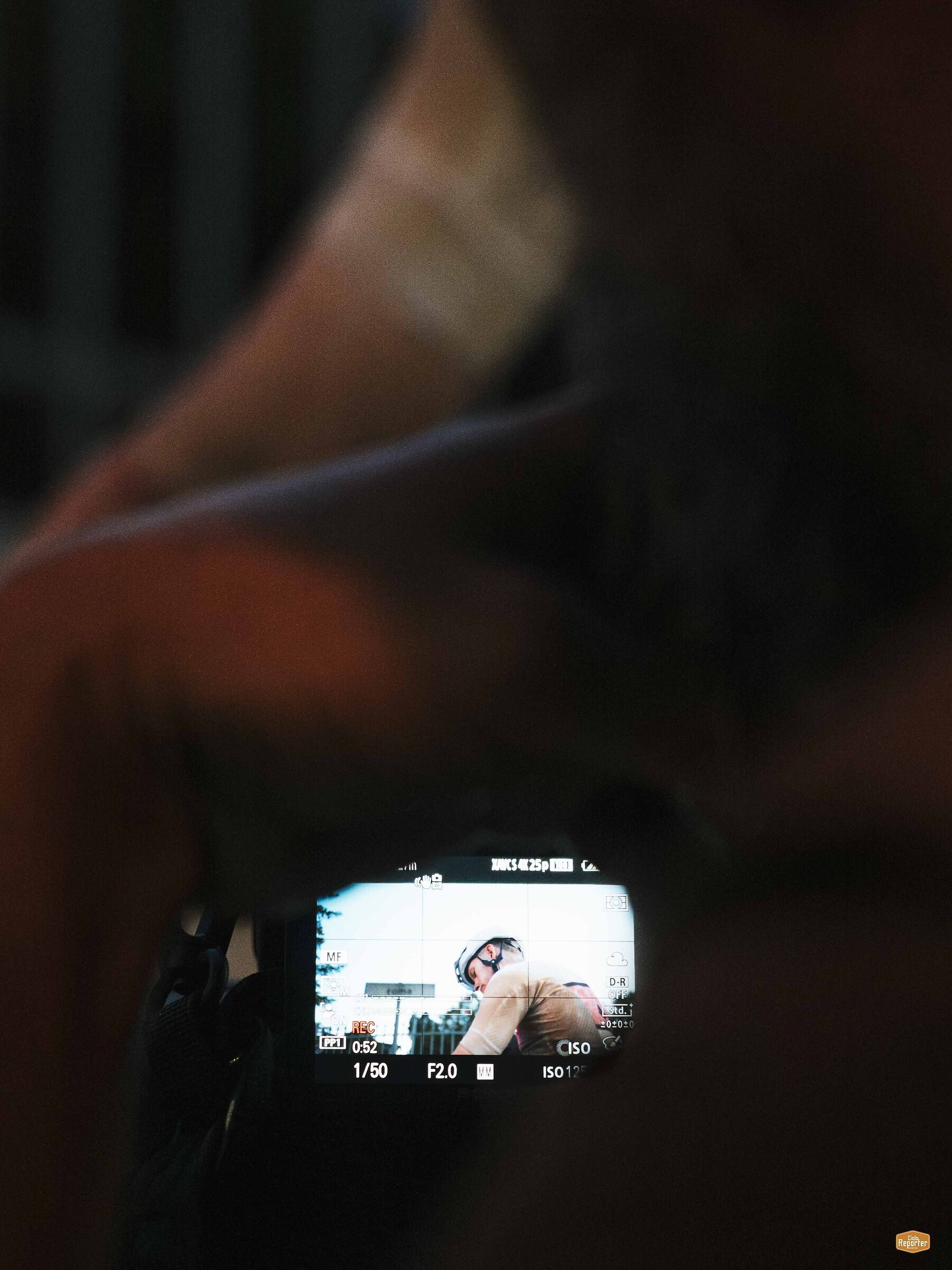 Via Race - Eivind crashes, Asciano