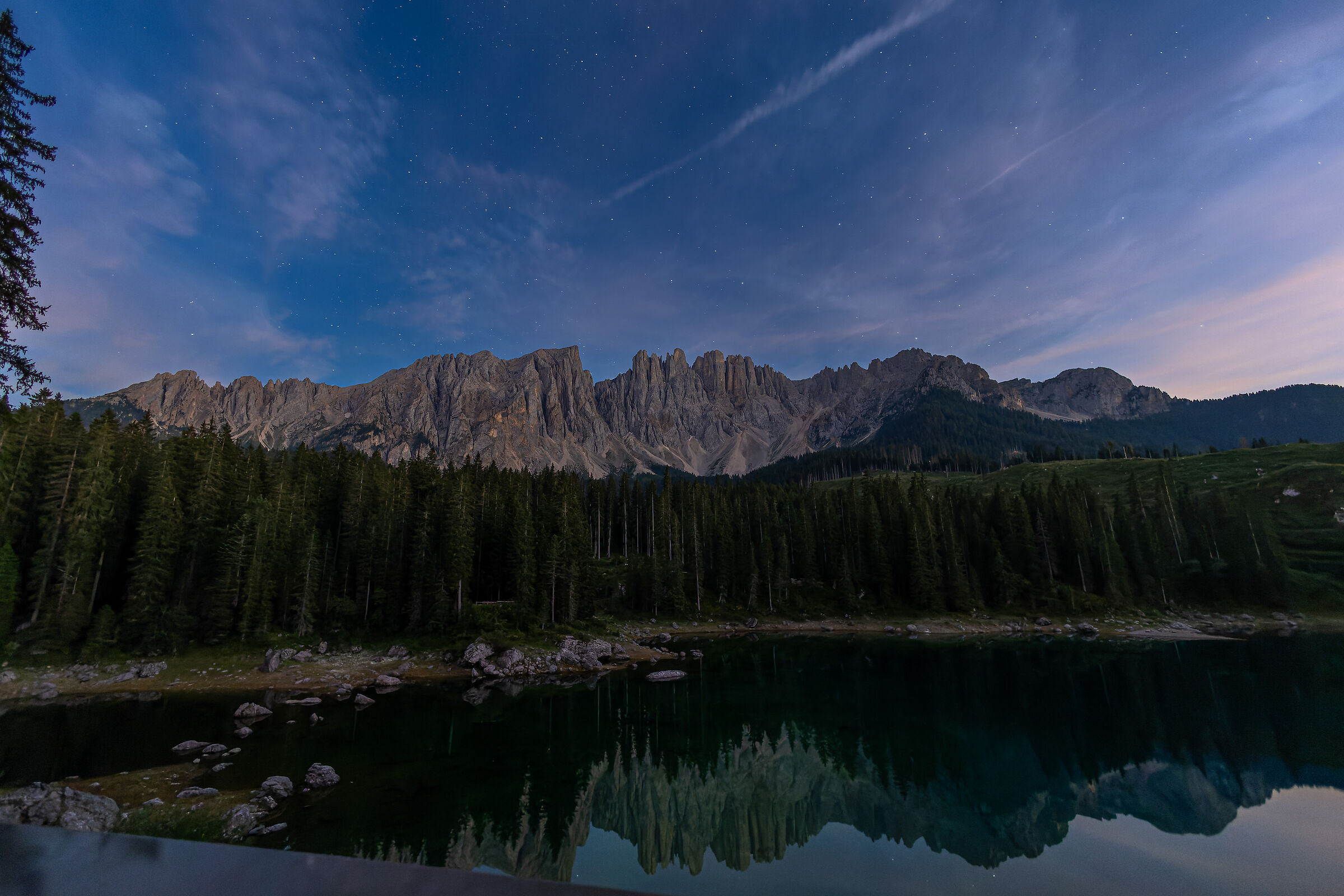 Latemar e lago di Carezza