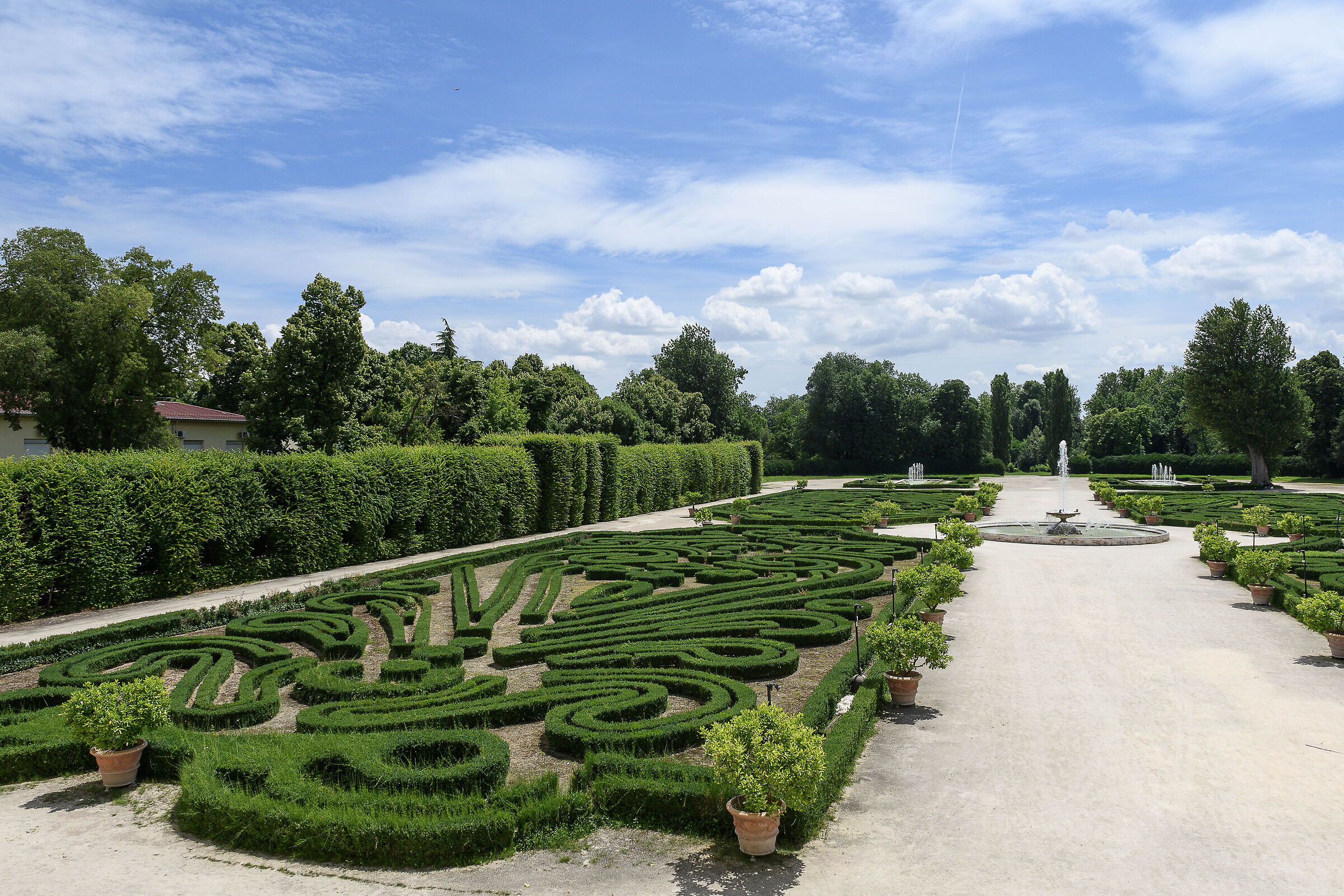 Il giardino alla francese
