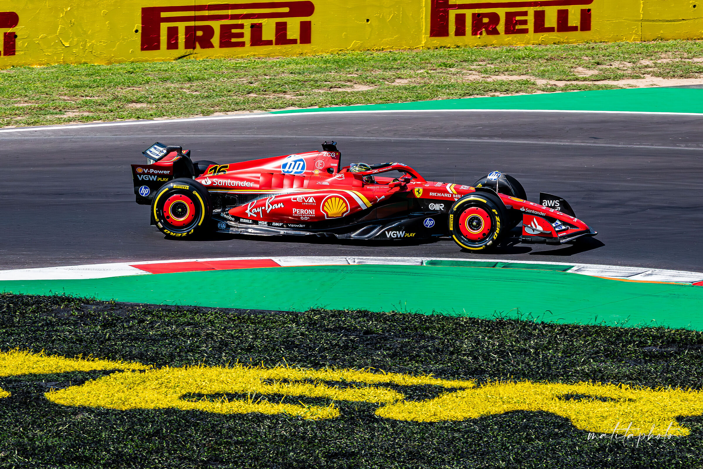 Leclerc F1 monza FP1