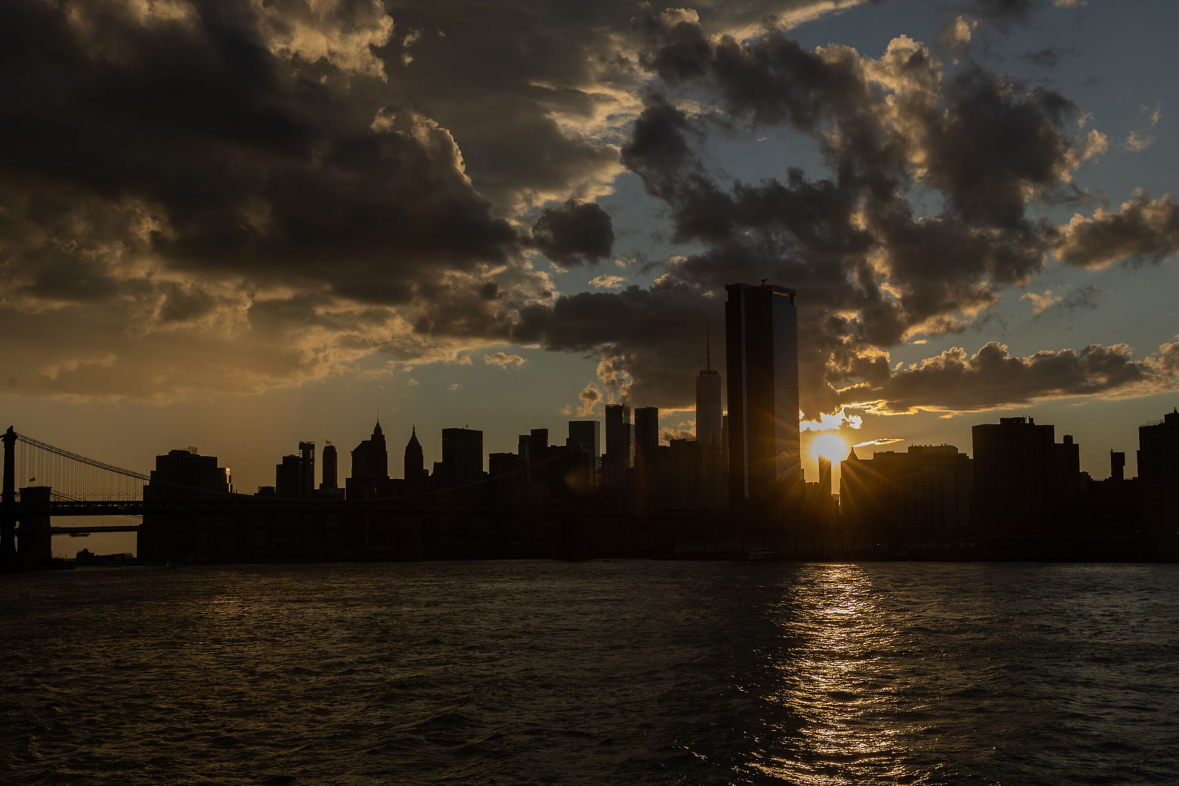 Sunset from the East River