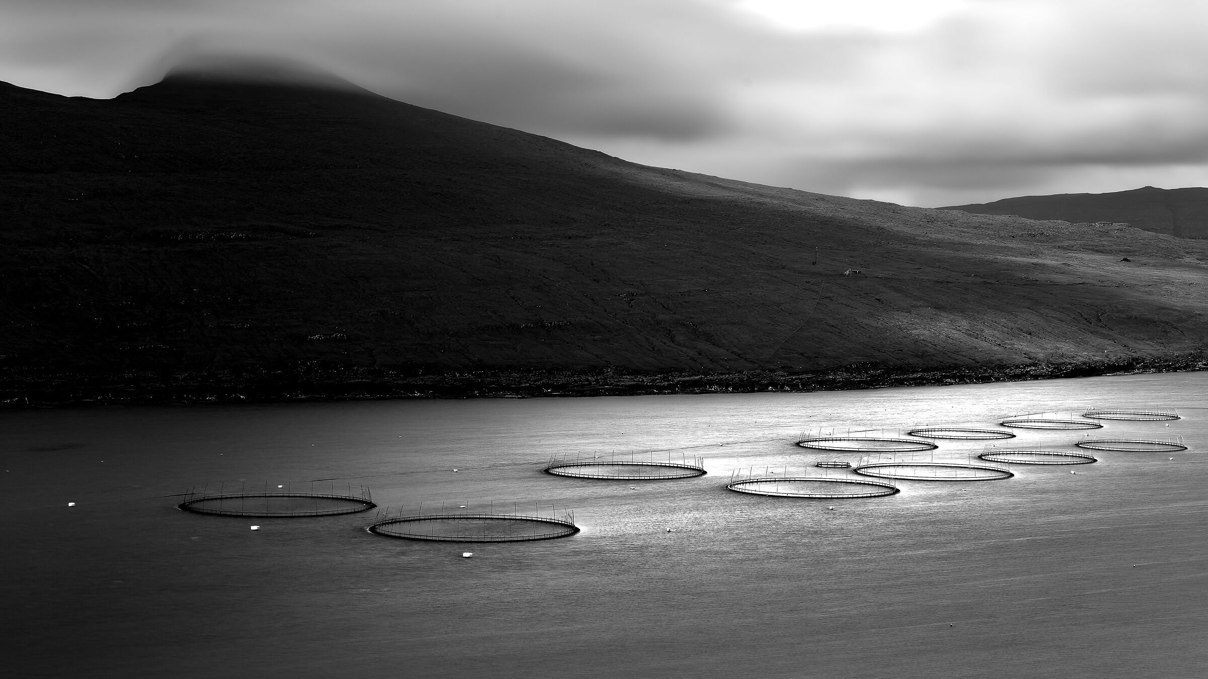 Faroe fish farm