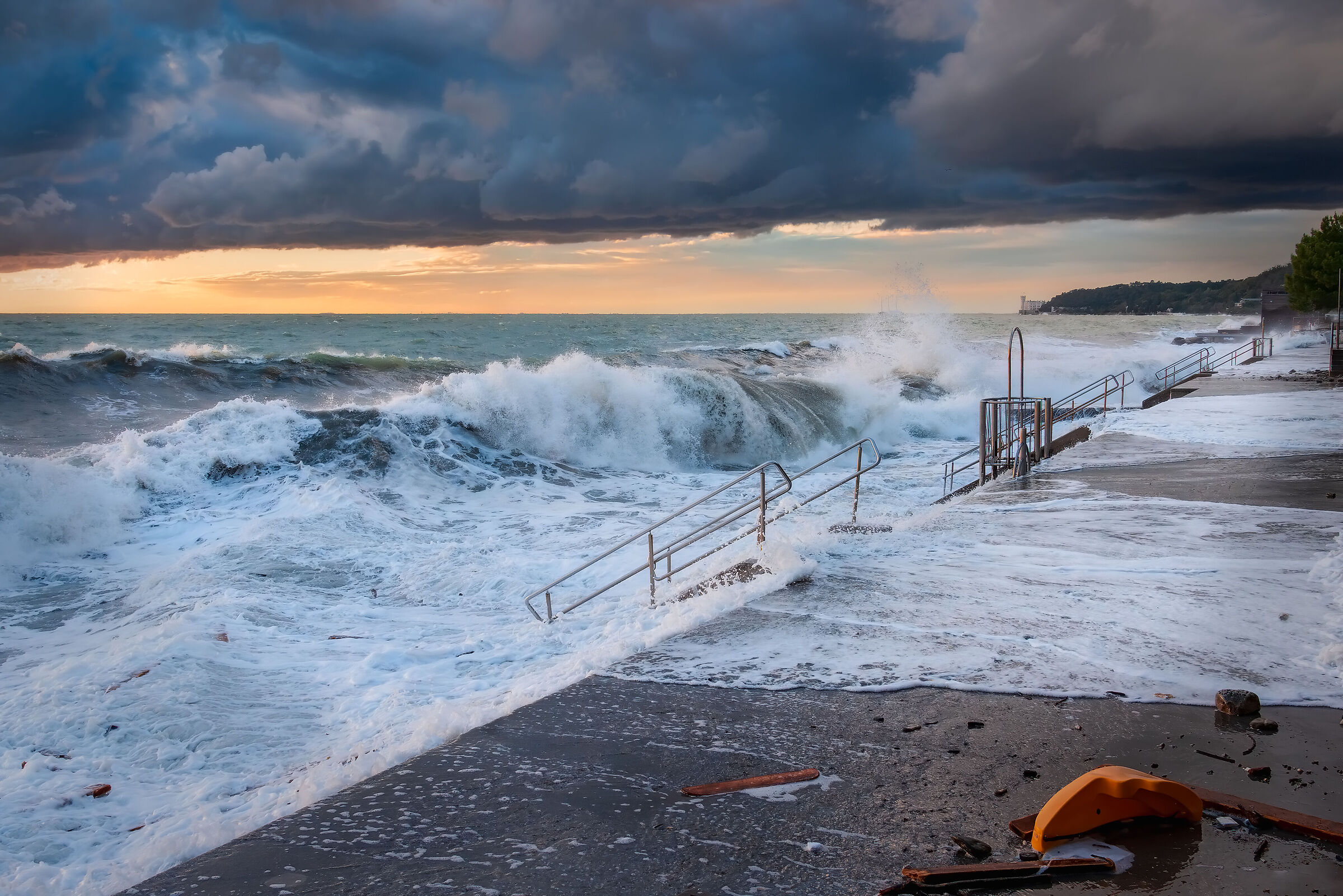 Trieste Mareggiata 2023